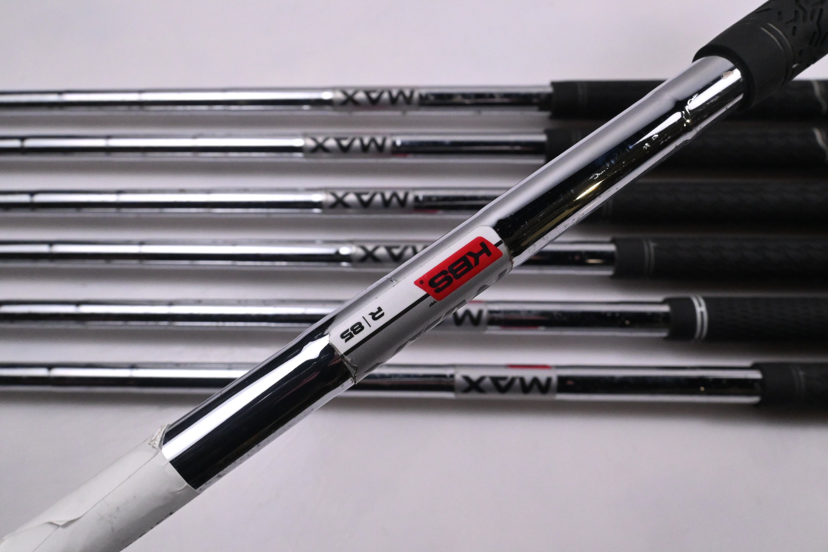 Taylormade M4 Irons / 5-PW / Regular Flex KBS MAX MT 85 Shafts