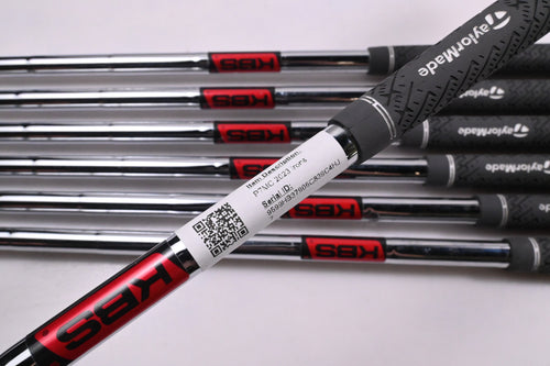 Taylormade P7MC 2023 Irons / 4-PW / Stiff Flex KBS Tour Shafts