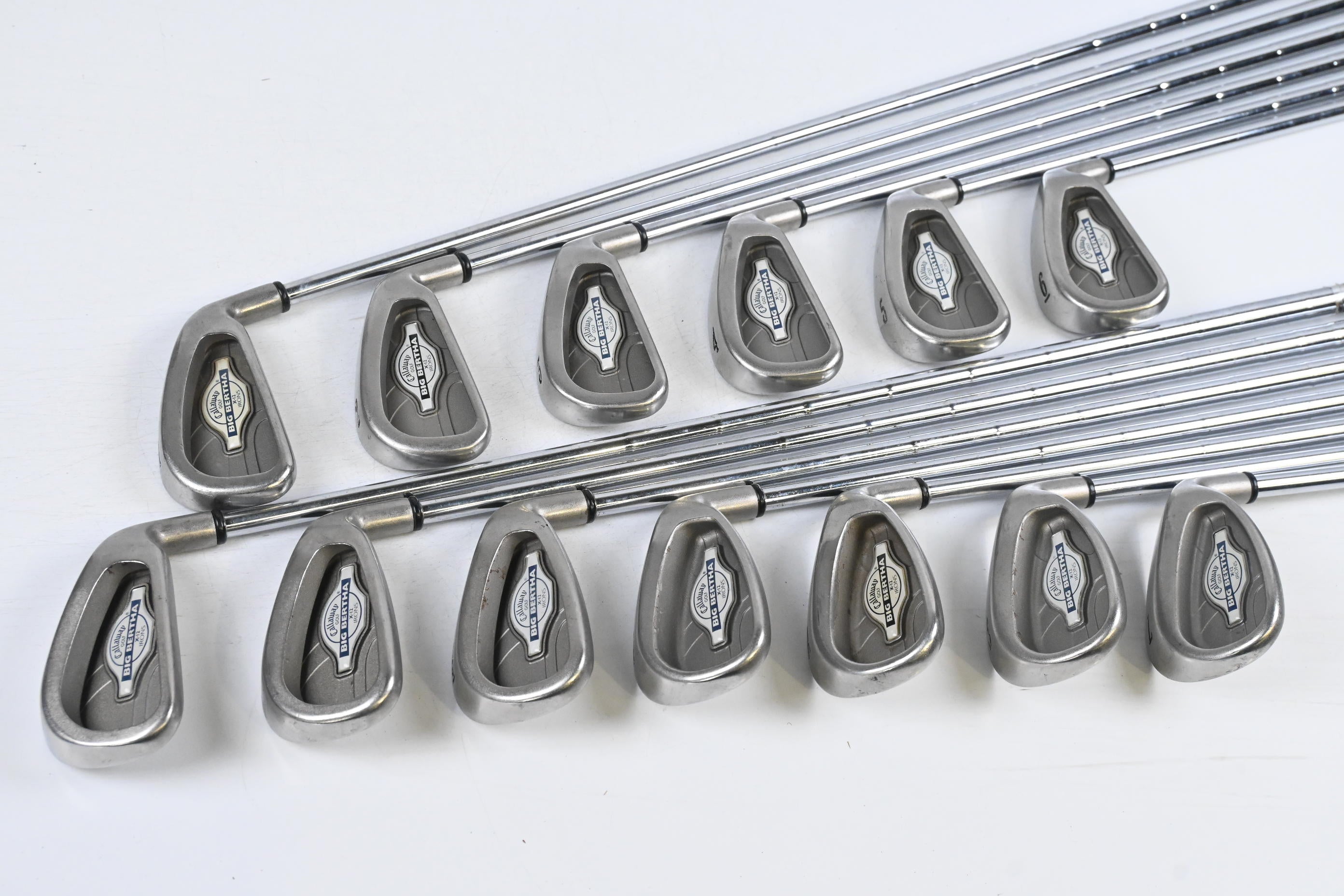 Callaway X-12 Irons / 1-PW+GW+SW+LW / Regular Flex Memphis 10 Shafts