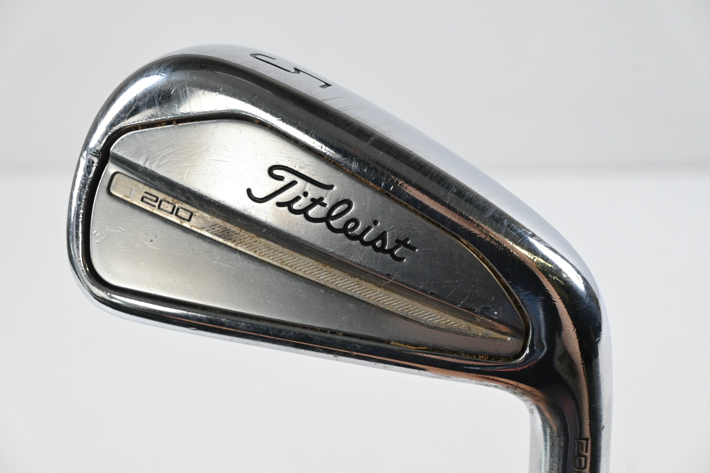 Titleist T200 2023 #5 Iron / 24 Degree / Regular Flex AMT Red R300 Steel Shaft