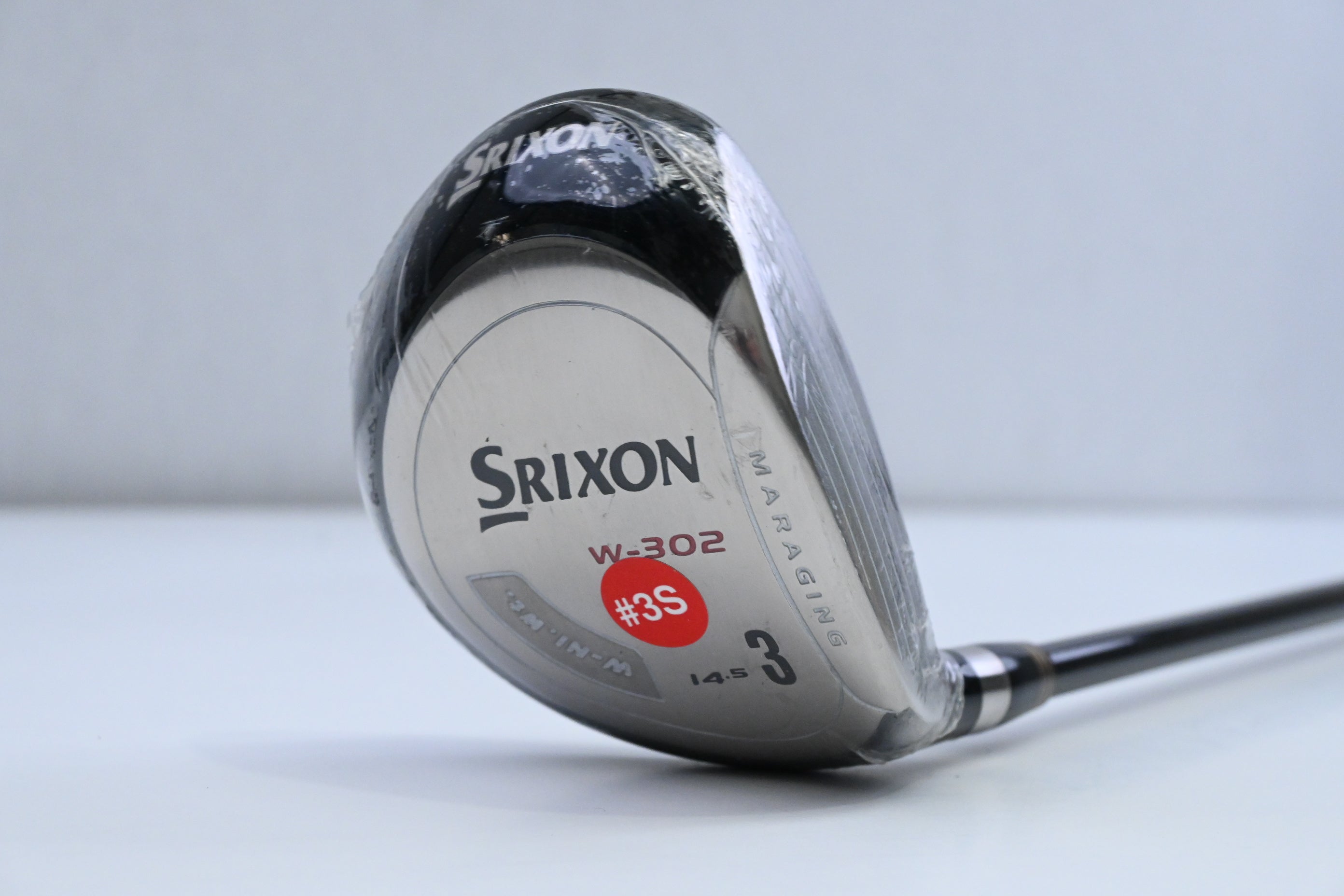 Srixon W-302 #3 Wood / 14.5 Degree / Stiff Flex Srixon SV-301 Shaft