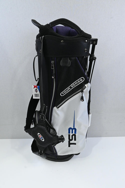 Junior US Kids TS3 Stand Bag / 4-Way / Black, White