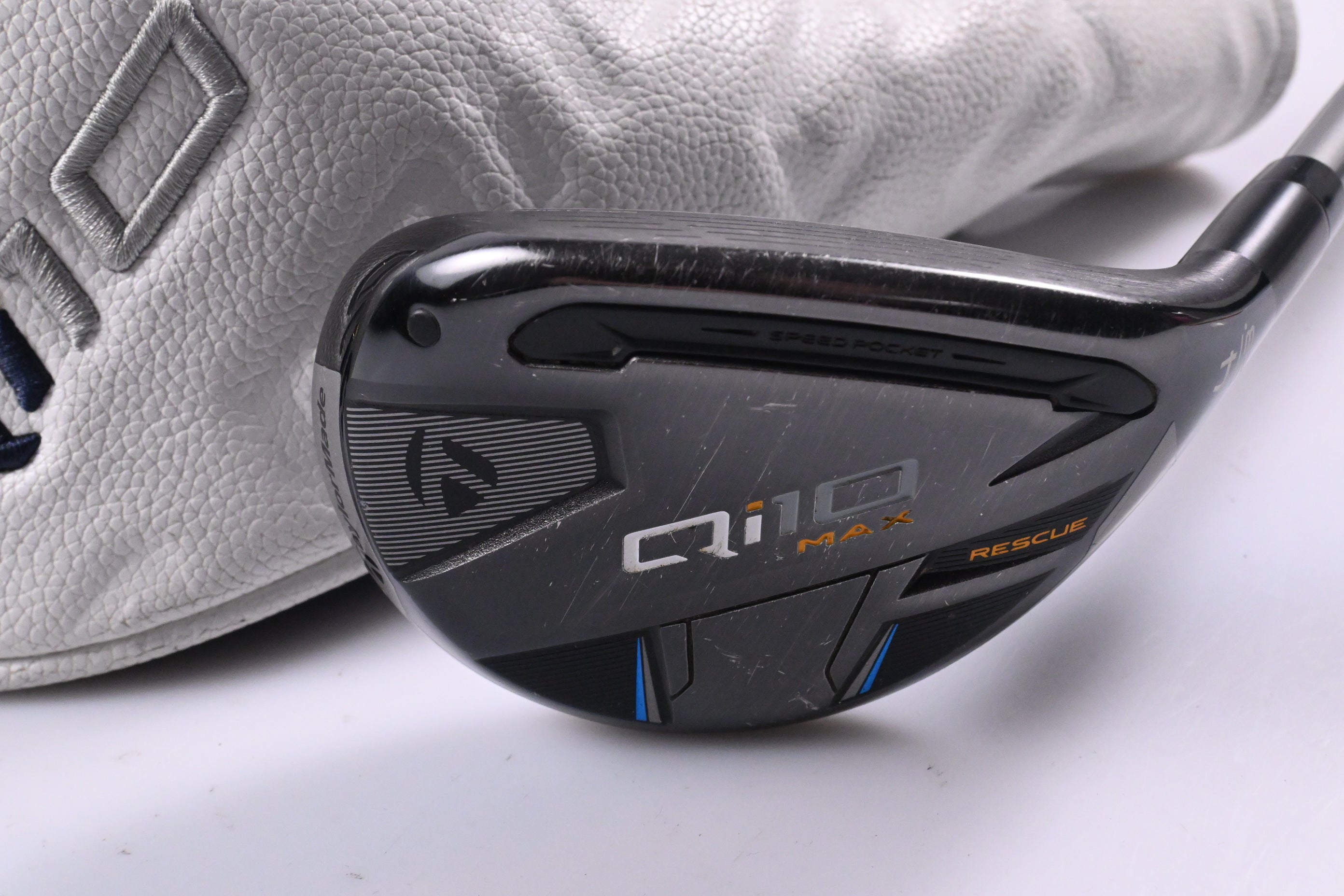 Taylormade Qi10 Max #4 Hybrid / 23 Degree / Regular Flex Speeder NX TCS 50 Shaft