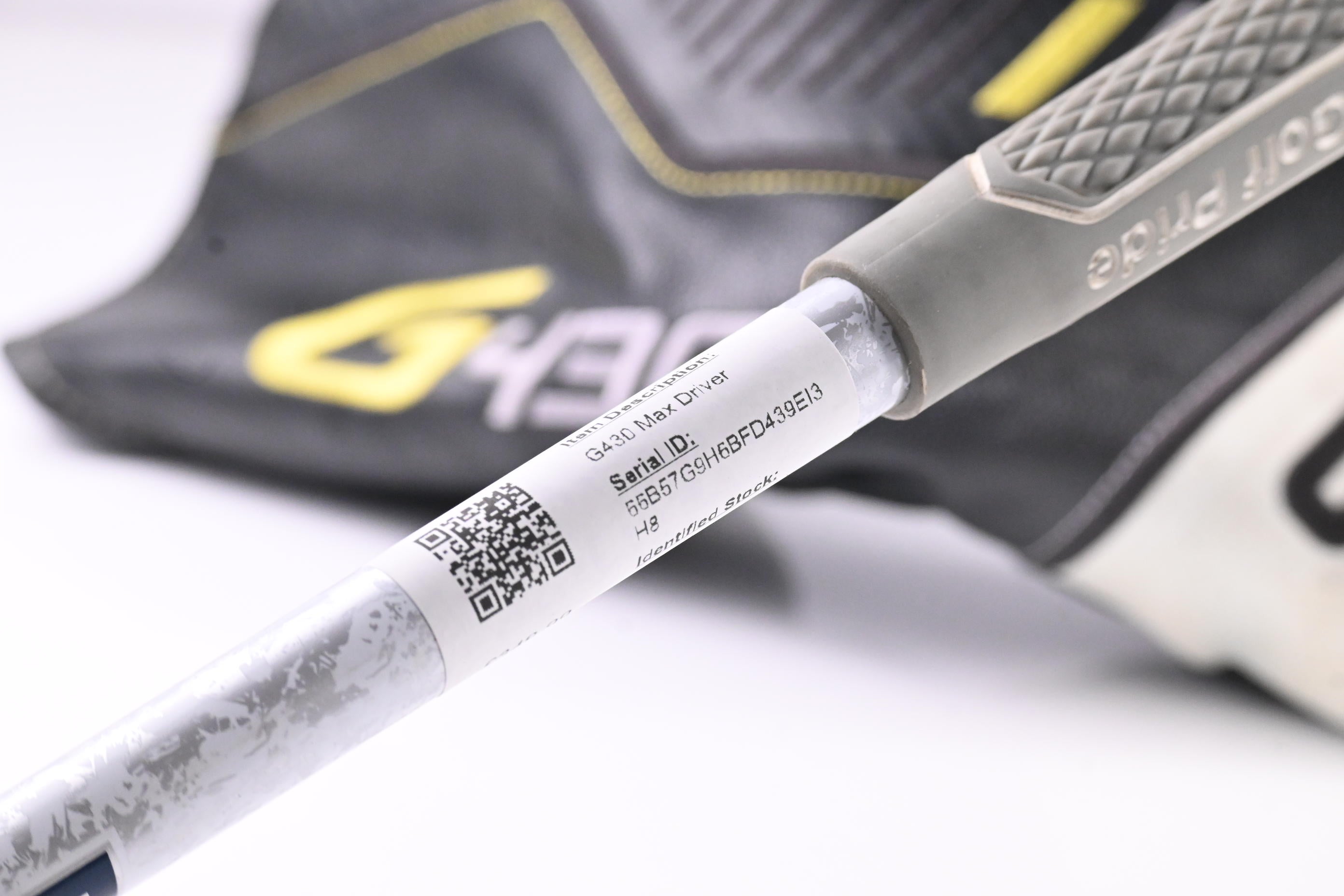 Ping G430 Max Driver / 10.5 Degree / Regular Flex Denali Charcoal 50 Shaft