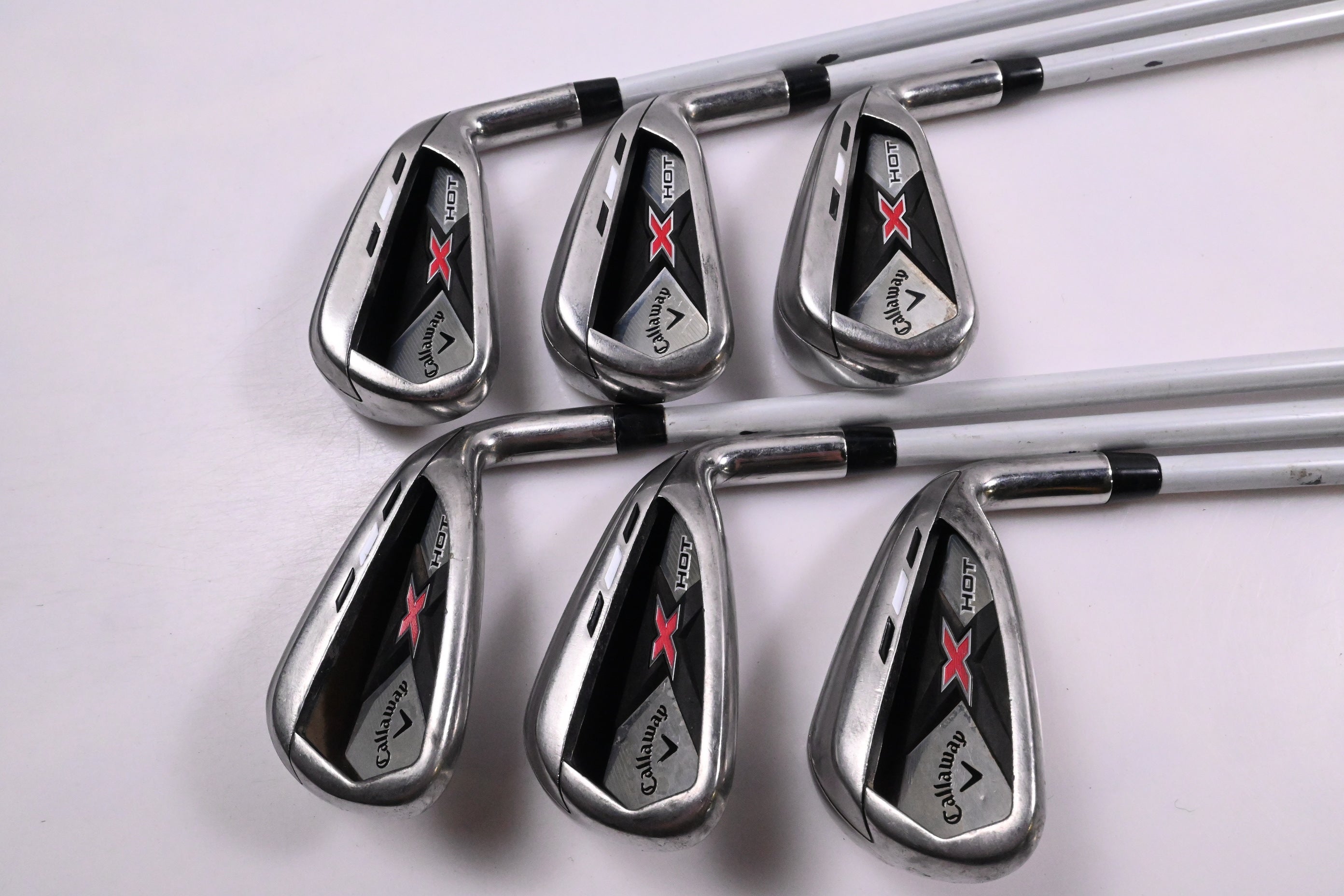 Callaway X Hot Irons / 5-PW / Regular Flex Callaway 75 Shafts