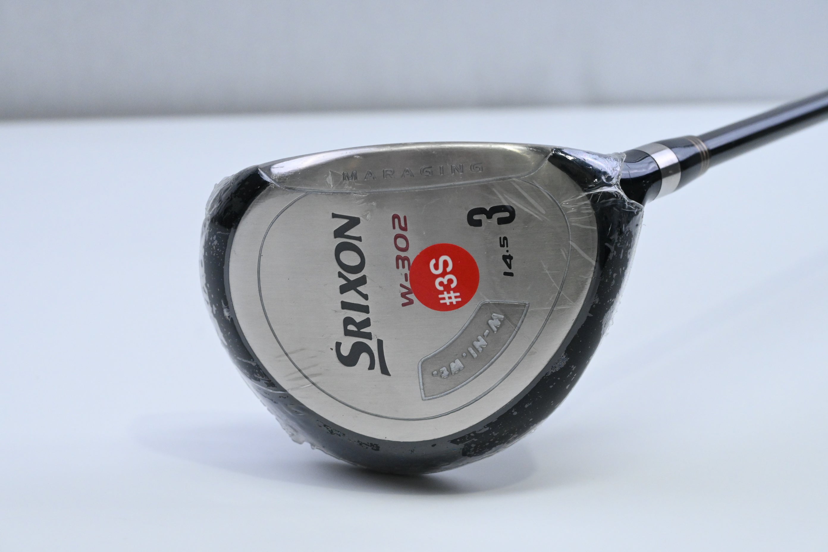 Srixon W-302 #3 Wood / 14.5 Degree / Stiff Flex Srixon SV-301 Shaft