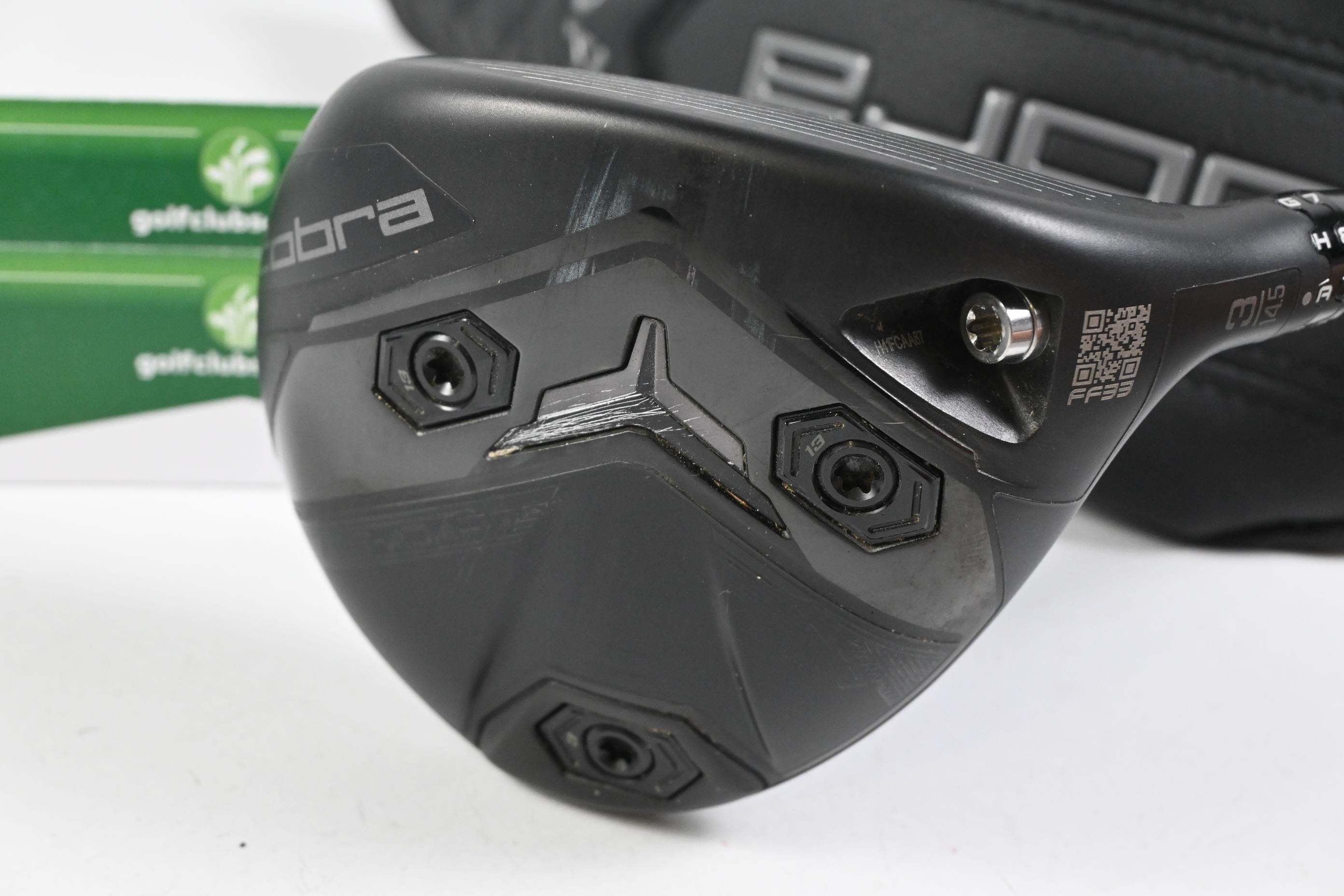 Cobra DS-Adapt LS Titanium #3 Wood / 14.5 Degree / X-Flex Denali Black 70 Shaft