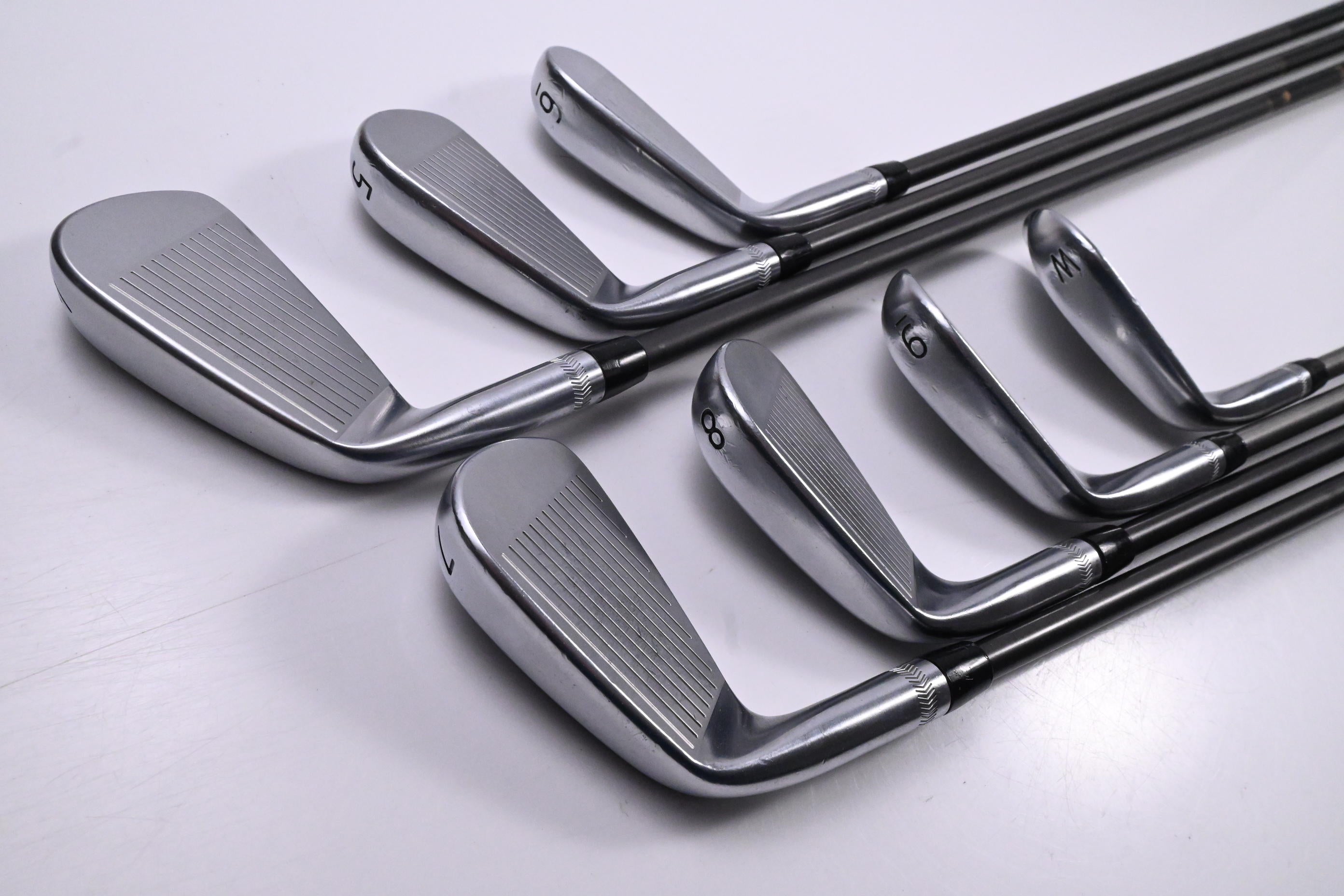 PXG 0317 CB Milled Irons / 4-PW / Stiff Flex Aerotech SteelFiber i95 Shafts