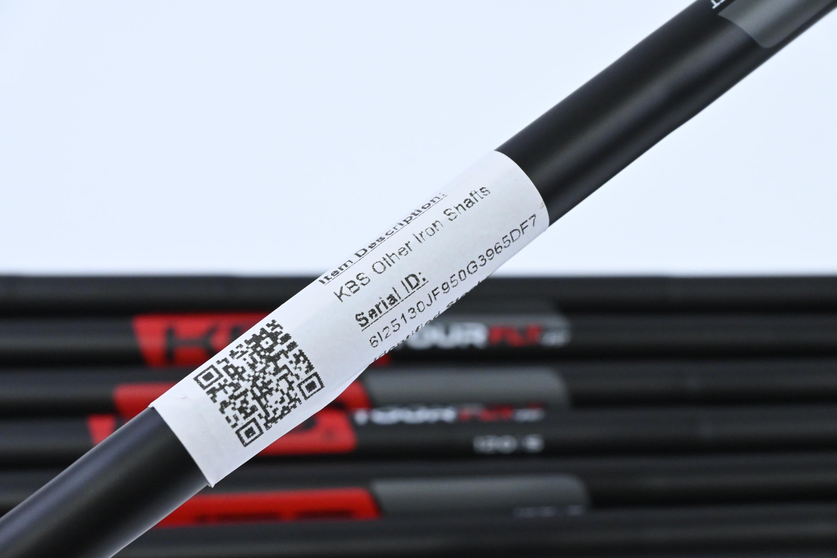 KBS Tour FLT 120 Iron Shafts / Stiff Flex / Set Of 7 / .370" Tip / Uncut