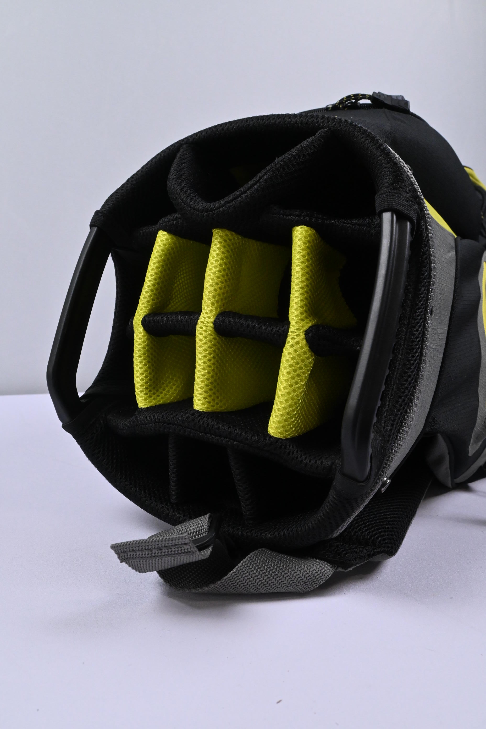 Cobra Cart Bag / 14-Way Divider / Black, Grey & Yellow