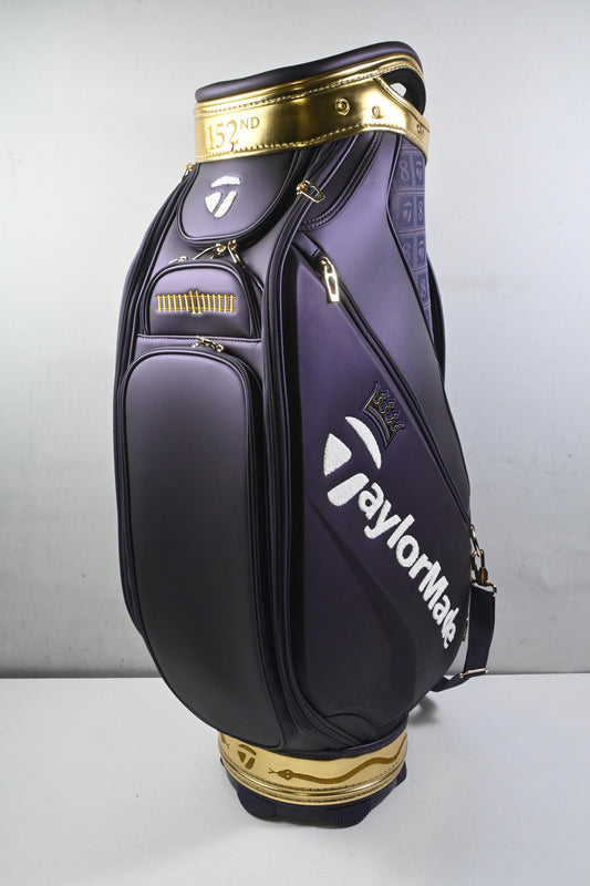 Taylormade The Open Tour Bag / 6-Way Divider / Purple, Gold & White