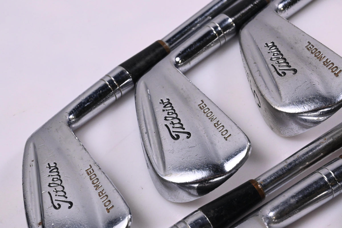Titleist 1981 Tour Model Irons / 3-8i / Stiff Flex Dynamic Gold S300 Shafts