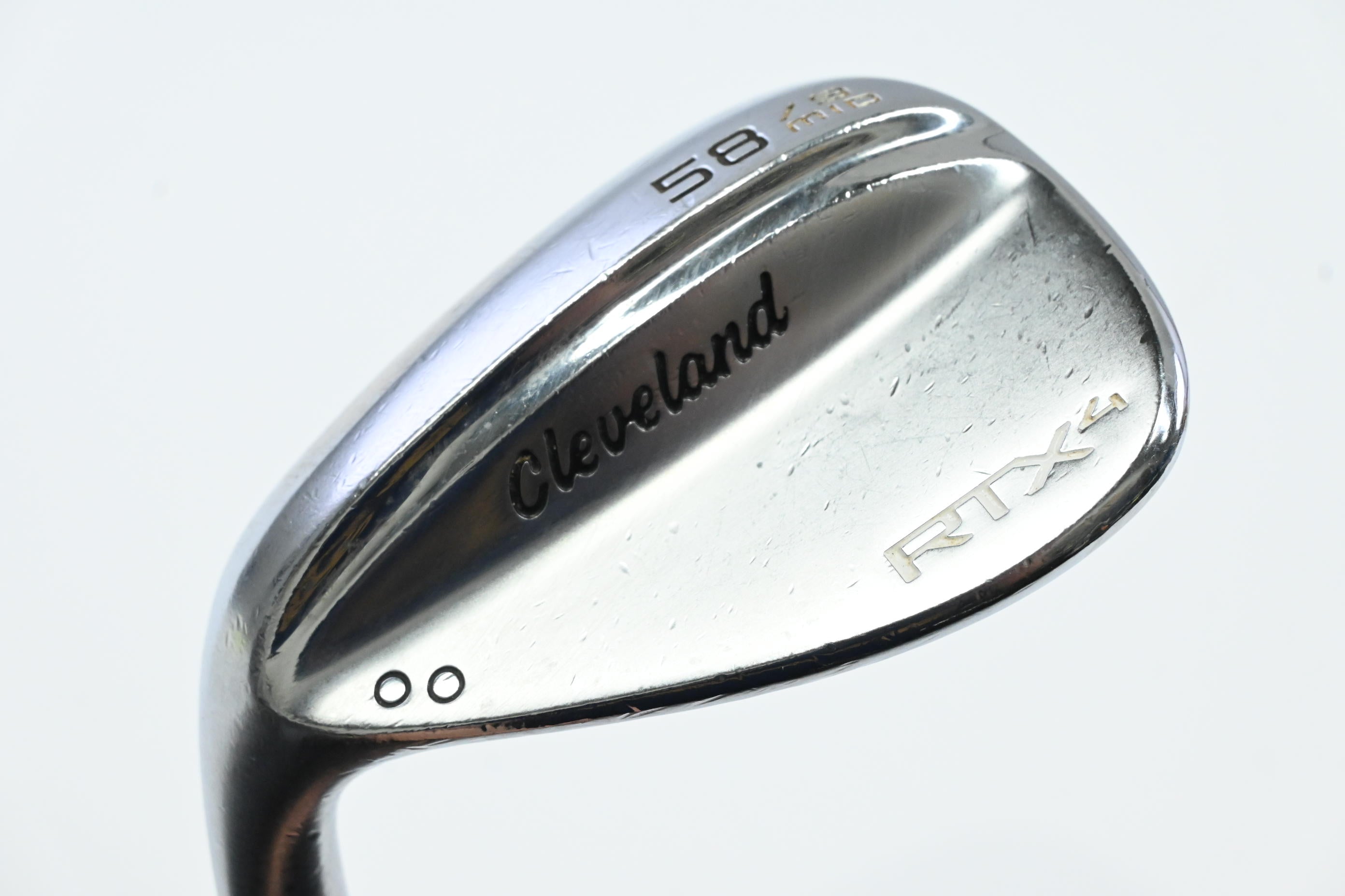 Left Hand Cleveland RTX-4 Lob Wedge / 58 Degree / Stiff Flex Dynamic Gold S400