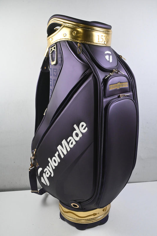 Taylormade The Open Tour Bag / 6-Way Divider / Purple, Gold & White