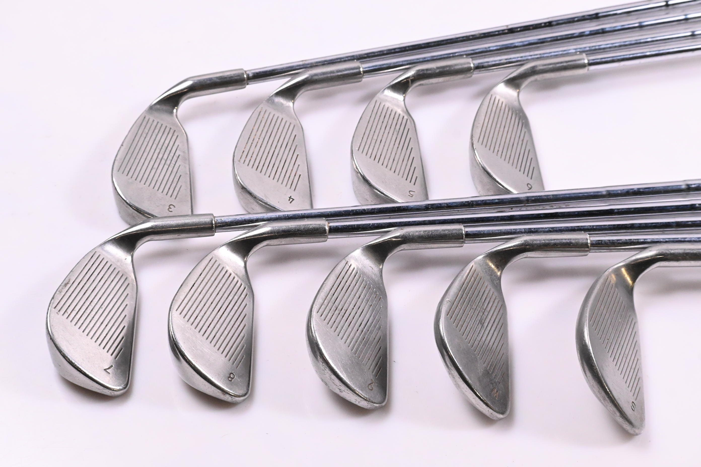 Left Hand Ping Karsten Eye 2+ Irons / 3-PW+SW / Blue Dot / Stiff Flex ZZ-Lite