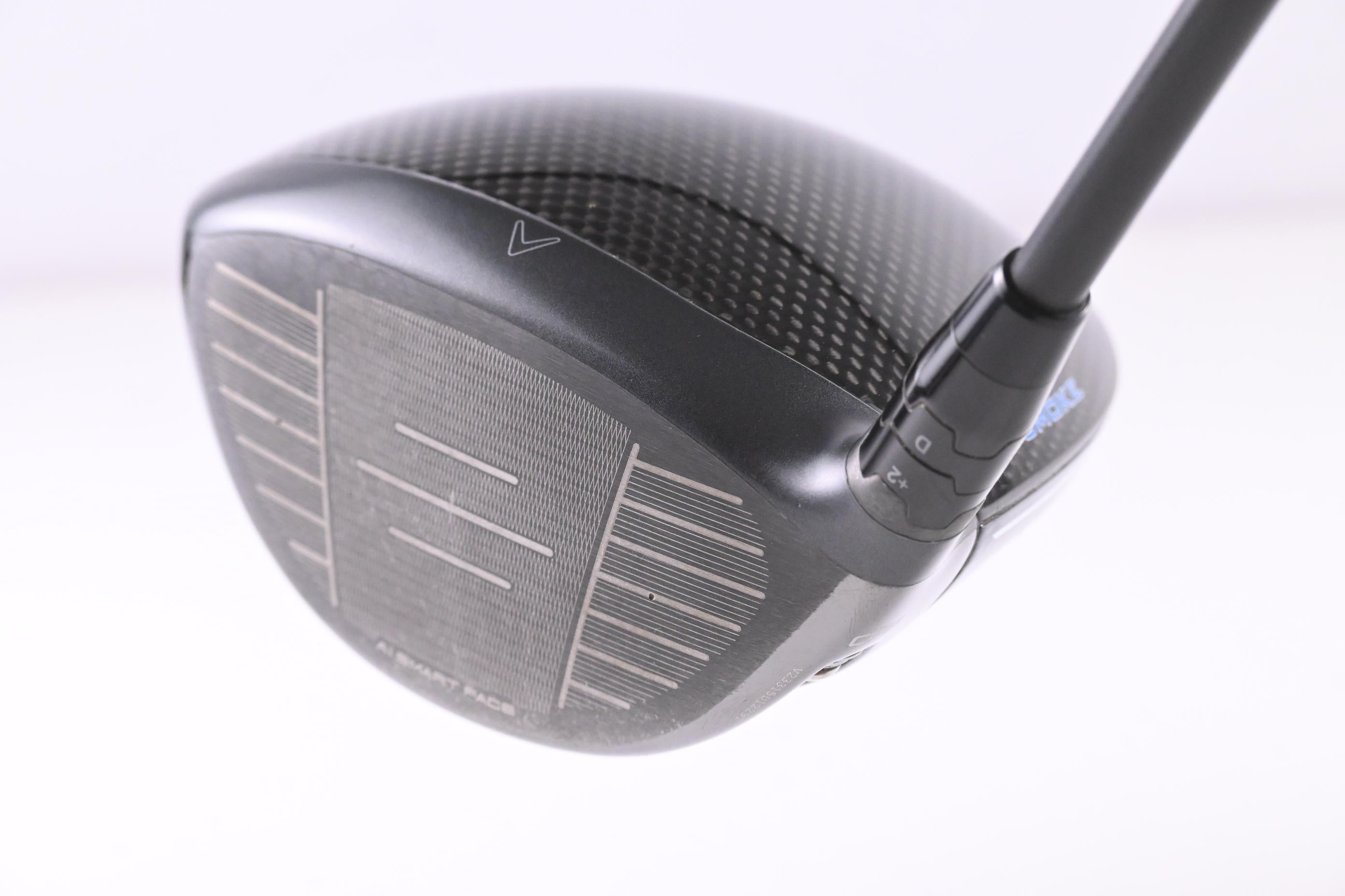 Callaway Paradym Ai Smoke Max Driver / 9 Degree / Stiff Flex Tensei AV Blue 55
