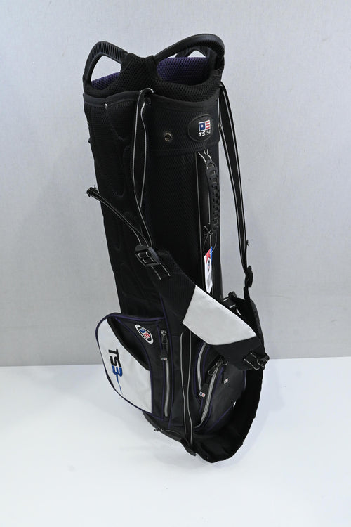 Junior US Kids TS3 Stand Bag / 4-Way / Black, White