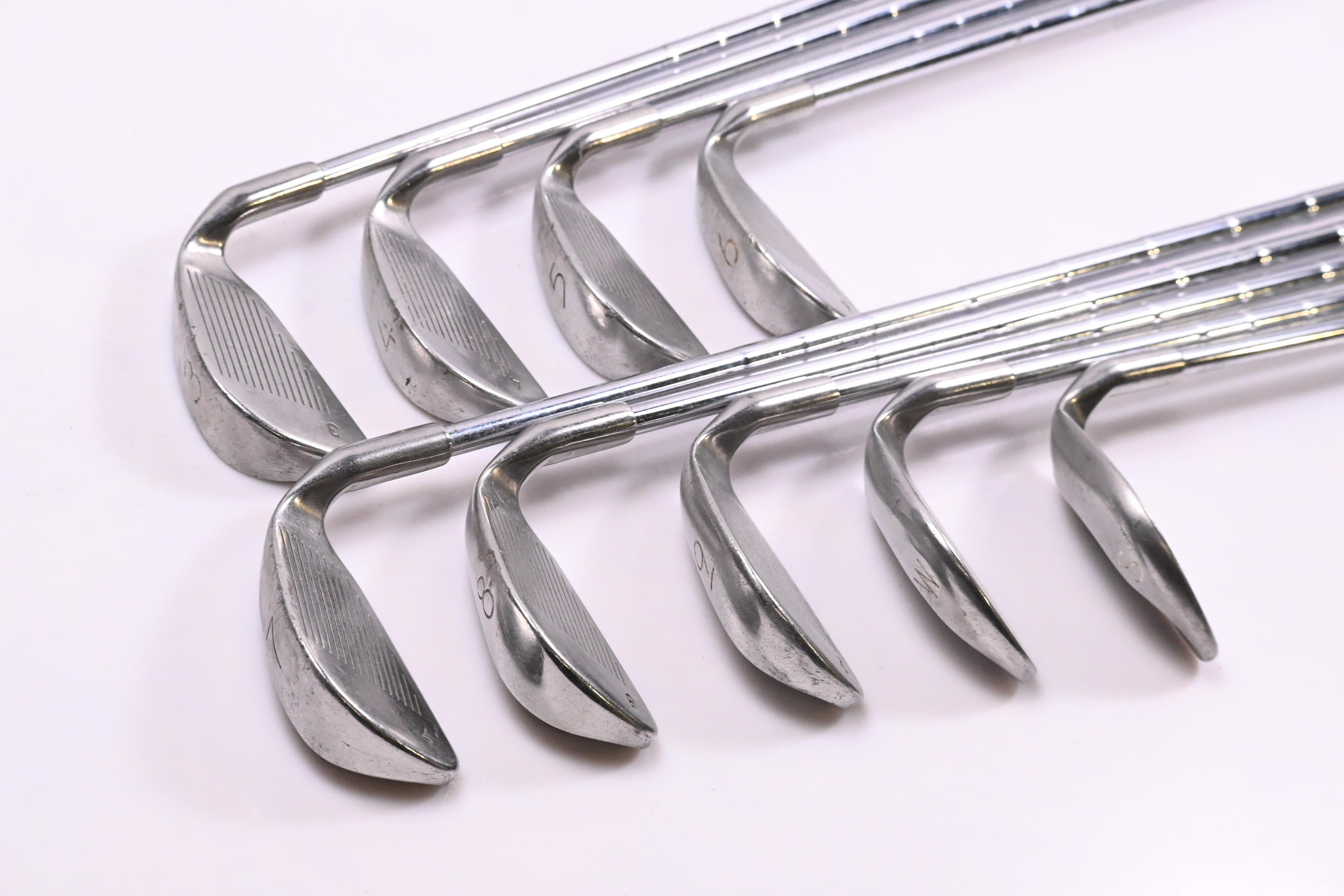 Left Hand Ping Karsten Eye 2+ Irons / 3-PW+SW / Blue Dot / Stiff Flex ZZ-Lite