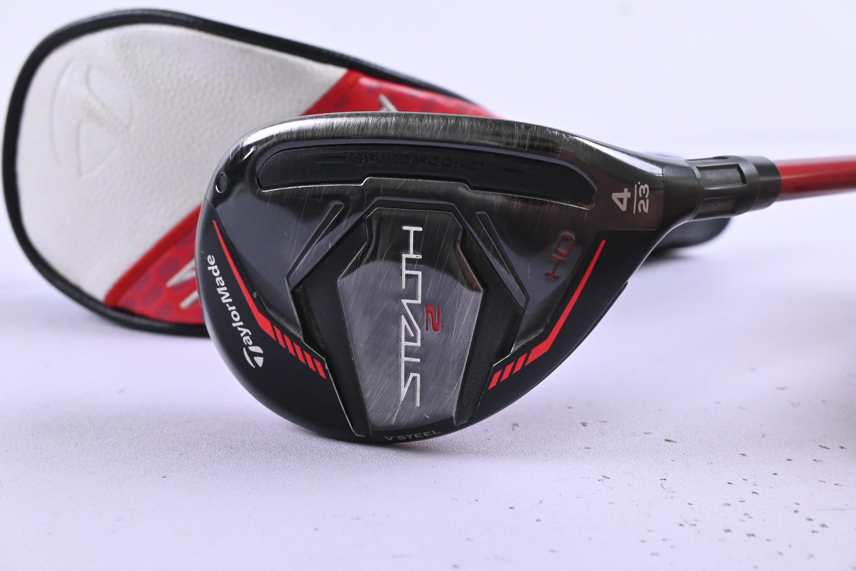 Taylormade Stealth 2 HD #4 Hybrid / 23 Degree / Regular Flex Fujikura Speeder NX