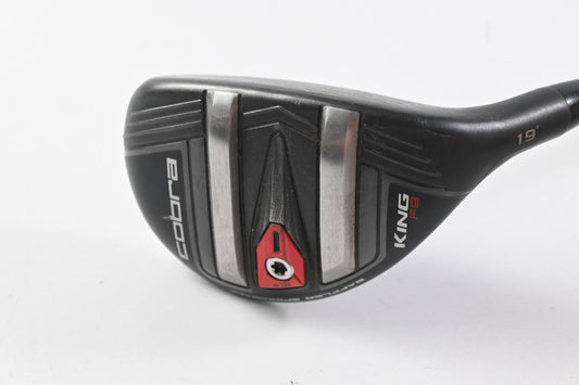 Cobra King F9 #3 Hybrid / 19 Degree / Stiff Flex Fujikura Atmos Black 7 Shaft