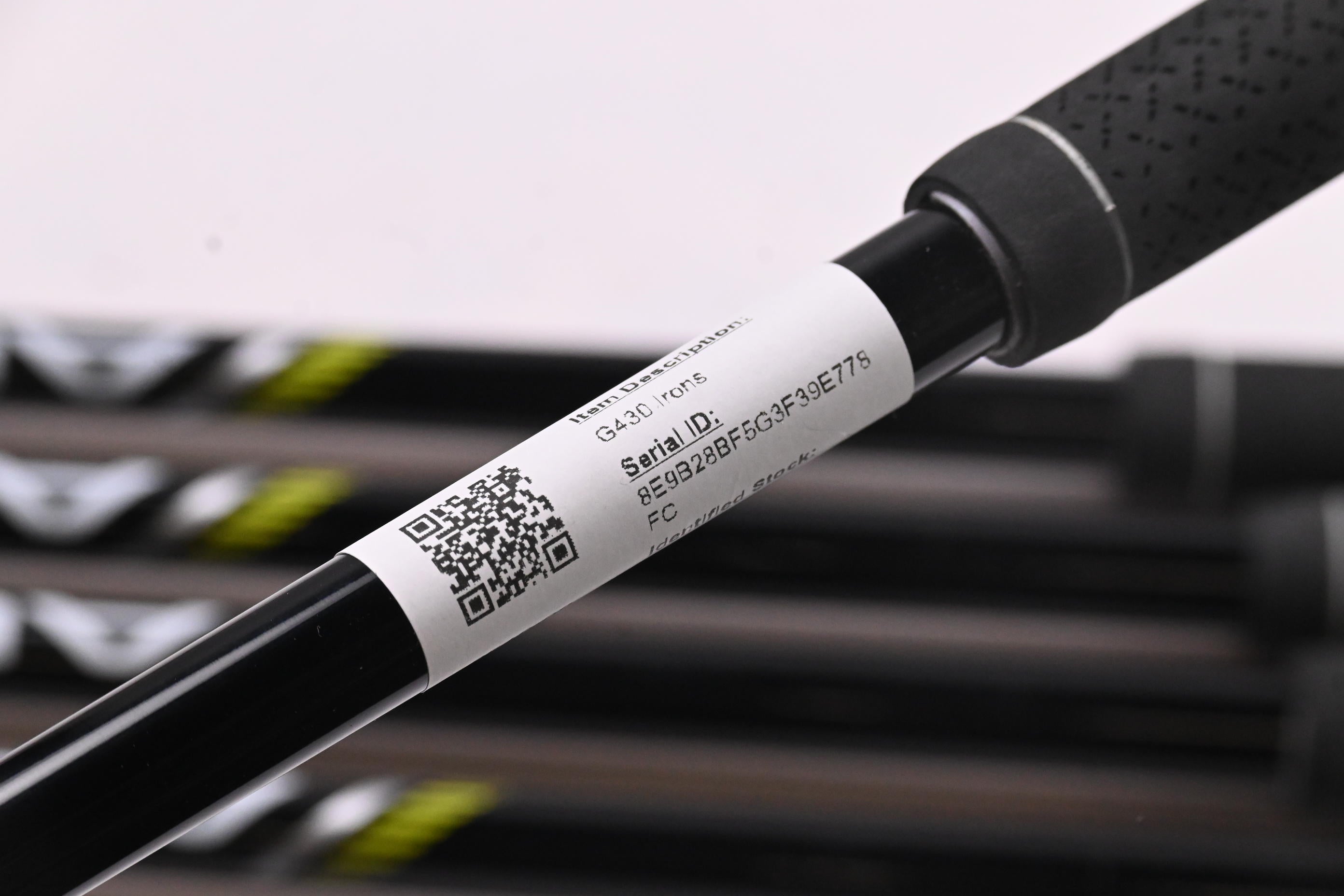 Ping G430 Irons / 7-PW+45° / Black Dot / Regular Flex Ping Alta CB Black Shafts