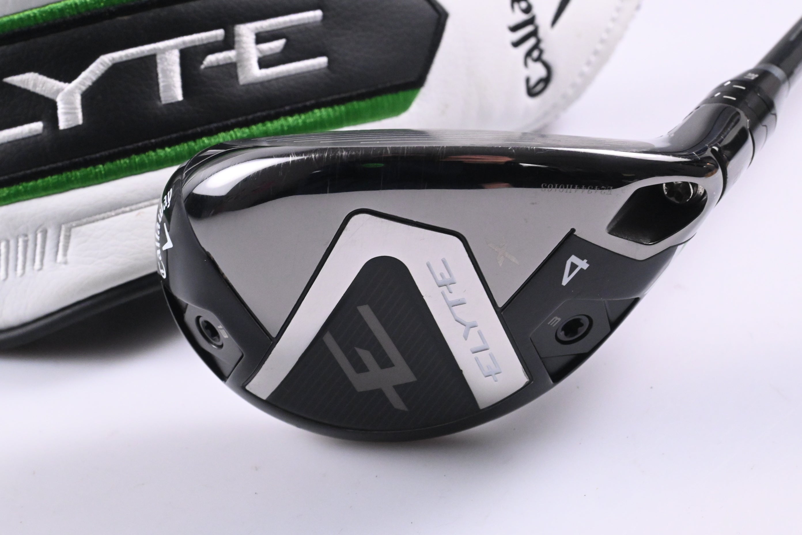 Callaway Elyte X #4 Hybrid / 21 Degree / Stiff Flex Denali Charcoal 70 Shaft