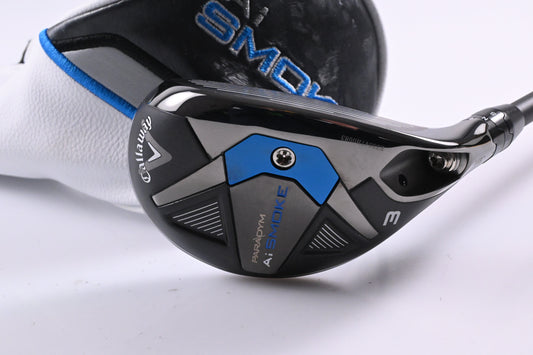 Callaway Paradym Ai Smoke #3 Hybrid / 18 Degree / Stiff Flex Cypher 2.0 70 Shaft