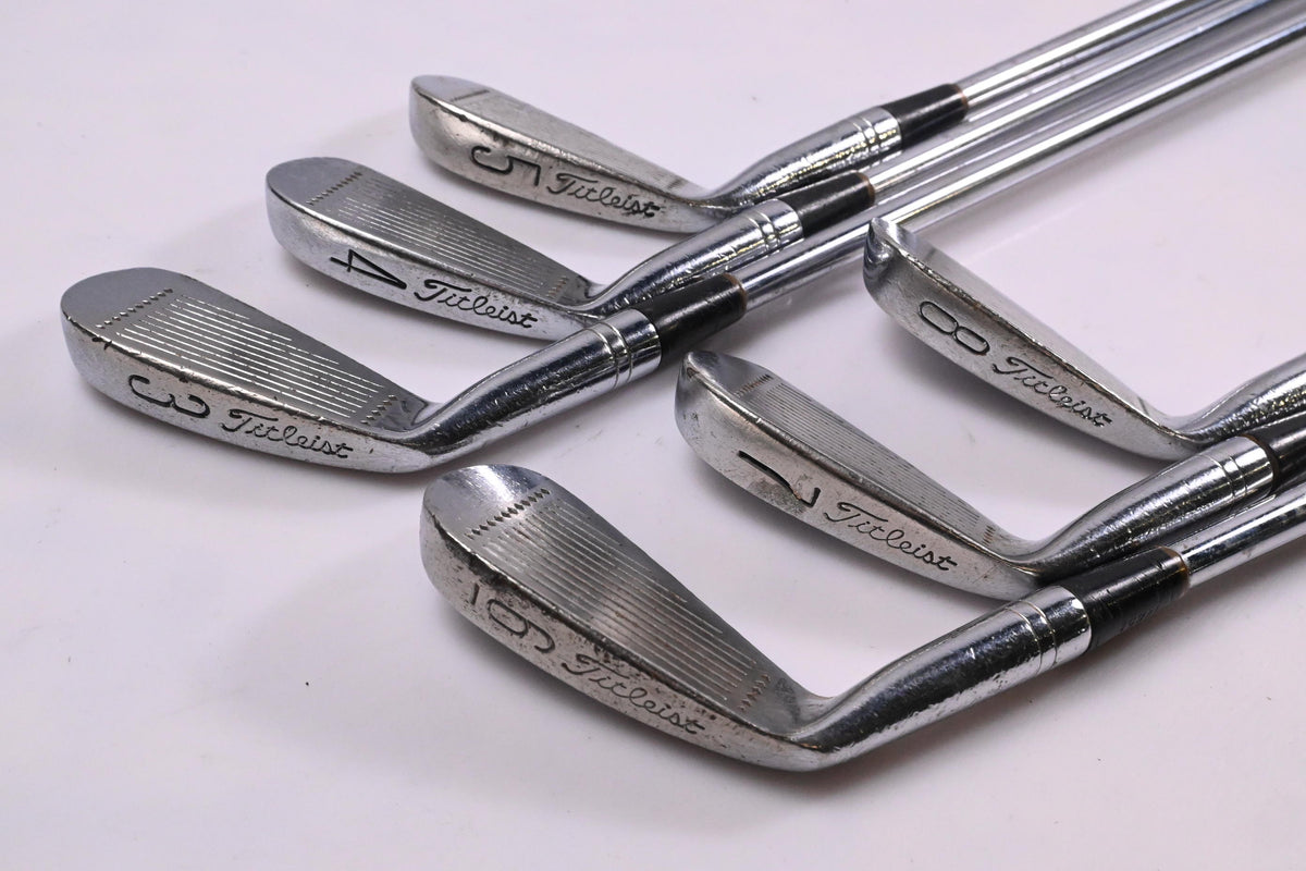 Titleist 1981 Tour Model Irons / 3-8i / Stiff Flex Dynamic Gold S300 Shafts