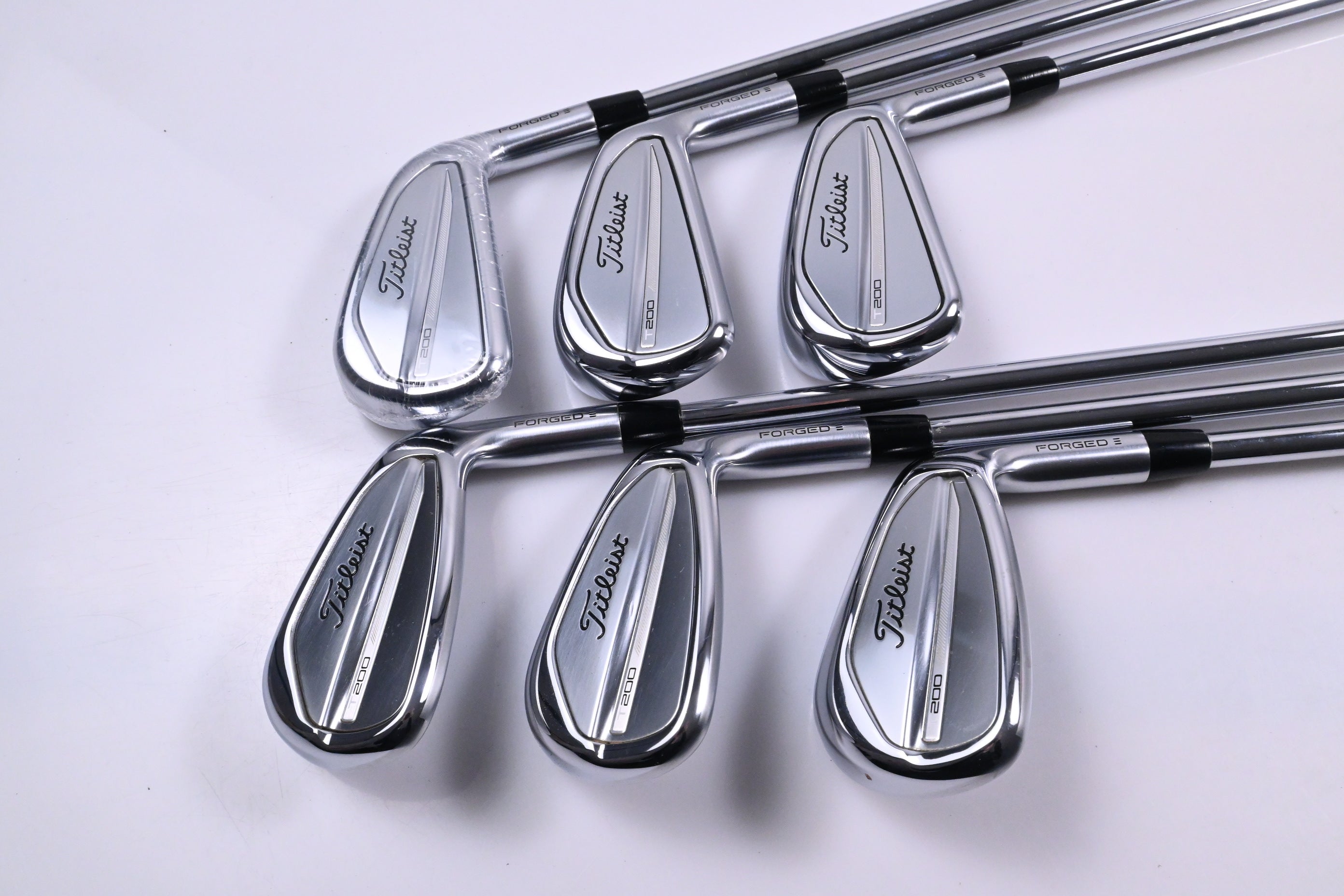 Titleist T200 2023 Irons / 5-PW / Regular Flex AMT Black R300 Shafts