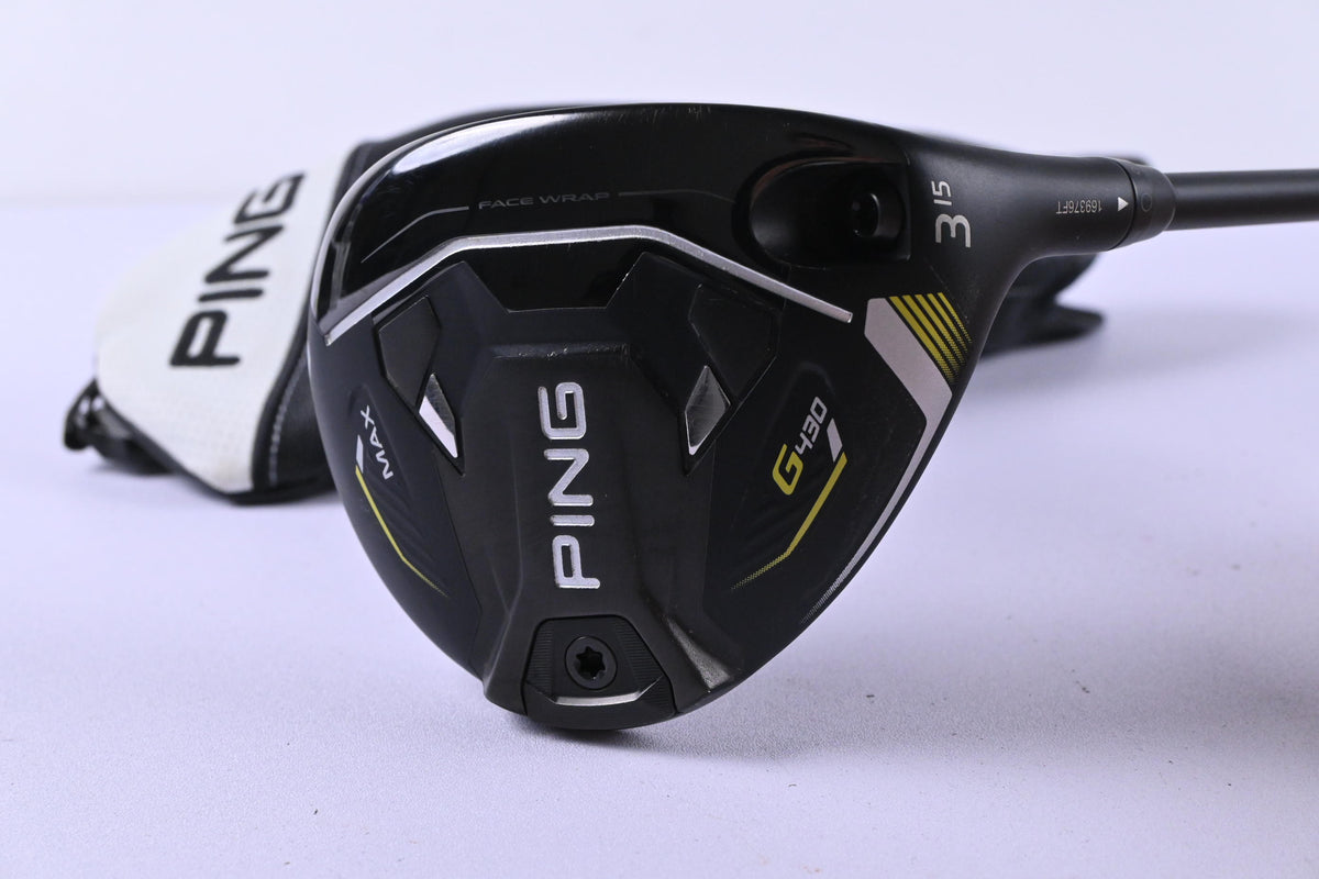 Ping G430 Max #3 Wood / 15 Degree / Stiff Flex Ping Alta CB Black 65 Shaft
