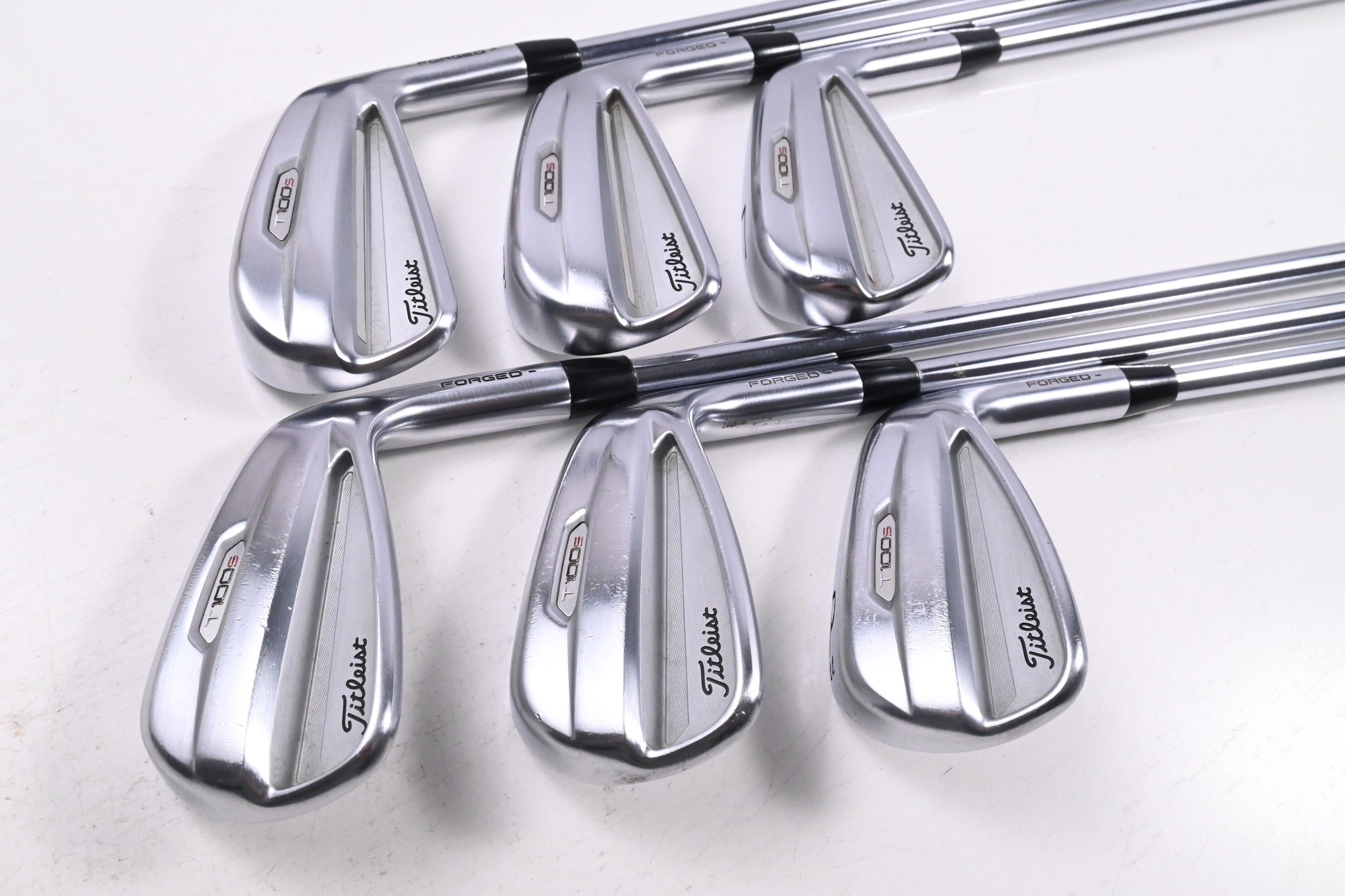 Titleist T100.S 2021 Irons / 5-PW / Stiff Flex Project X LZ 120 Shafts