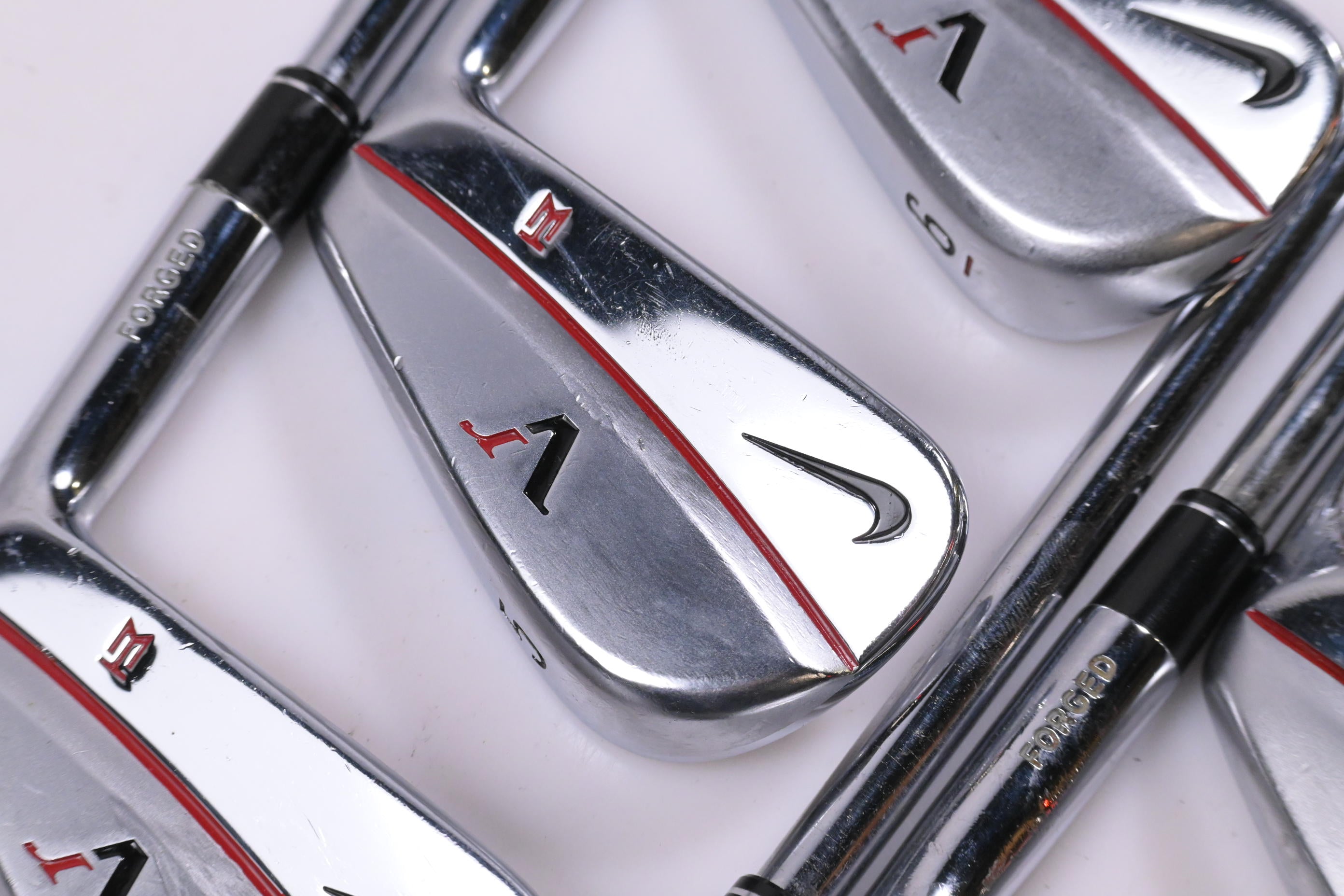 Nike VR Forged TW Blade Irons / 4-PW / Stiff Flex KBS Tour-V 110 Shafts