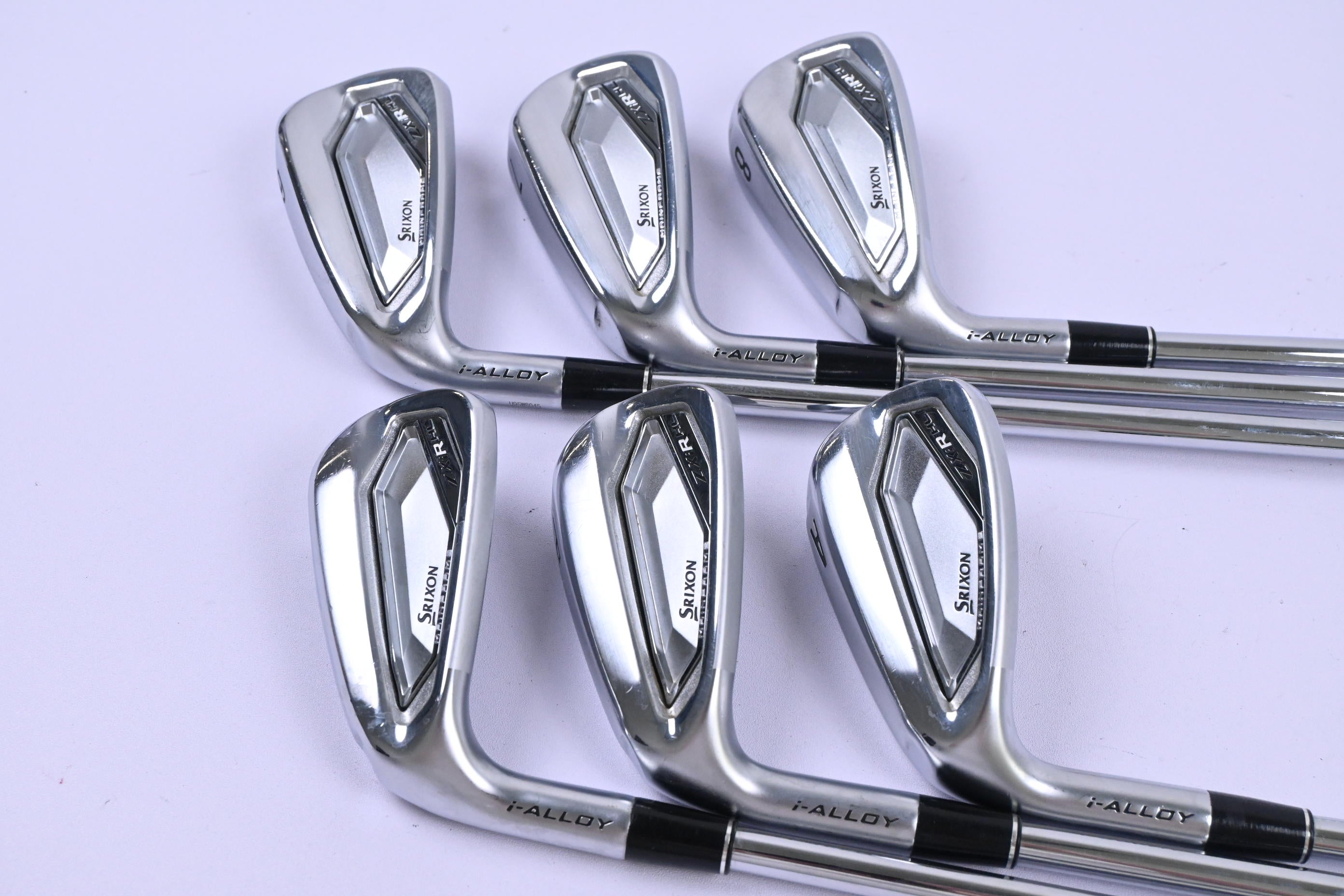 Left Hand Srixon ZXiR HL Irons / 6-PW+AW / Regular Flex N.S.Pro Zelos 8 Shafts