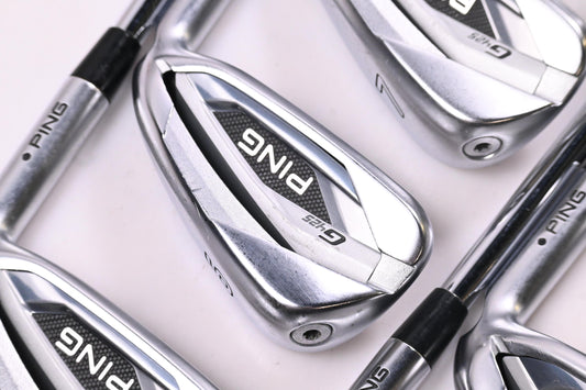 Ping G425 Irons / 5-PW+GW+SW / Black Dot / Regular Flex Ping AWT 2.0 Shafts