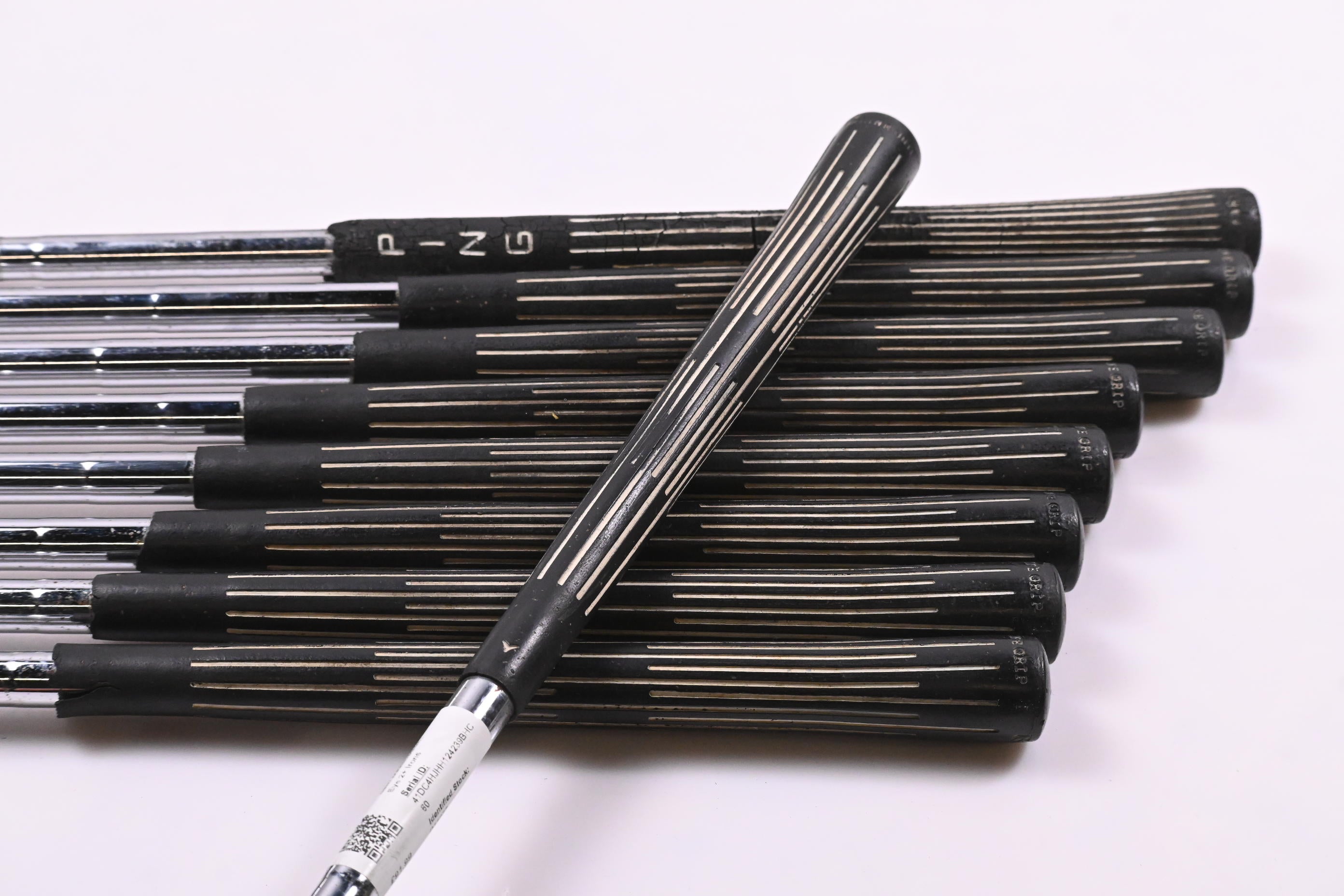 Left Hand Ping Karsten Eye 2+ Irons / 3-PW+SW / Blue Dot / Stiff Flex ZZ-Lite