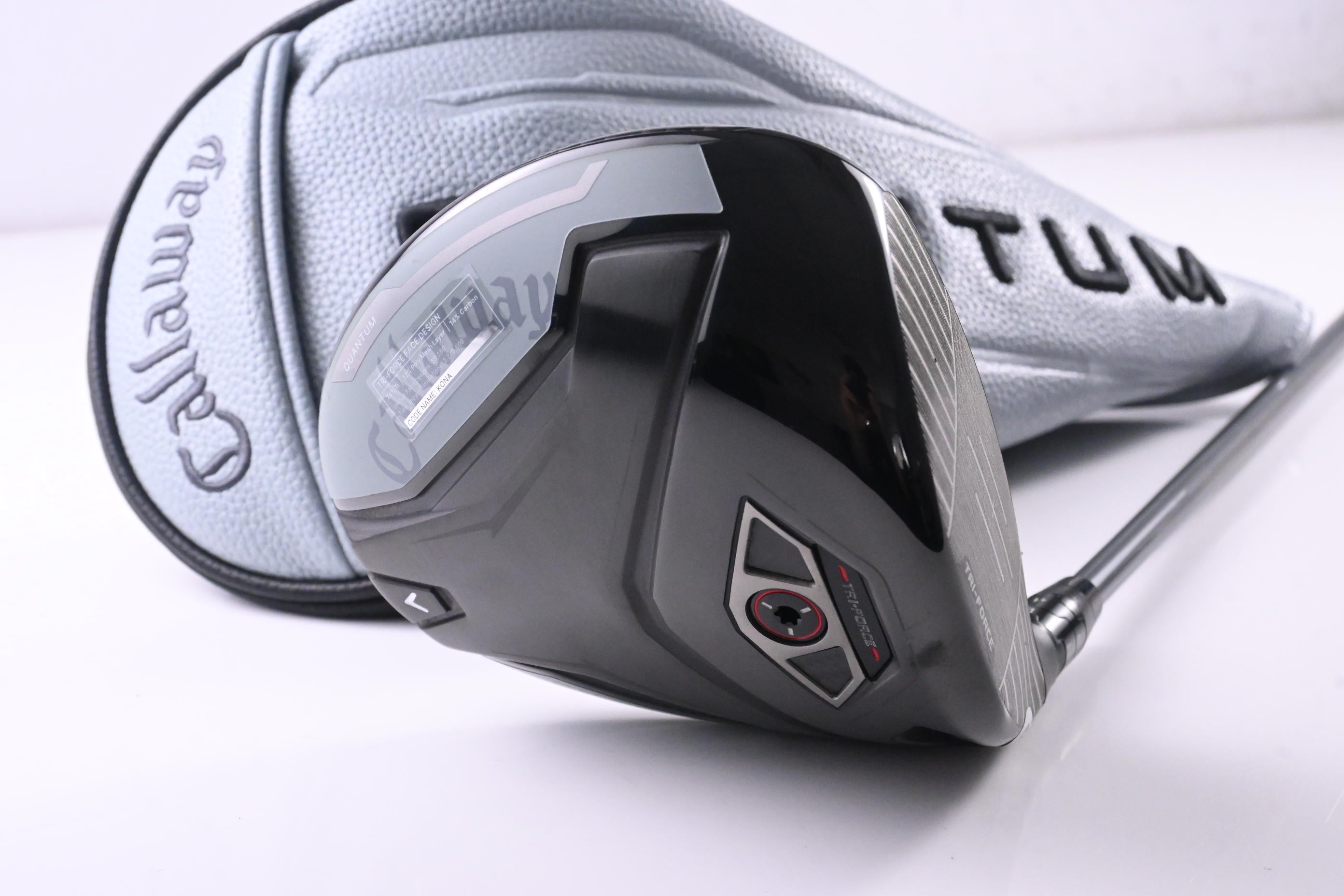 Callaway Quantum Max D Driver / 12 Degree / Stiff Flex Denali Charcoal 50 Shaft