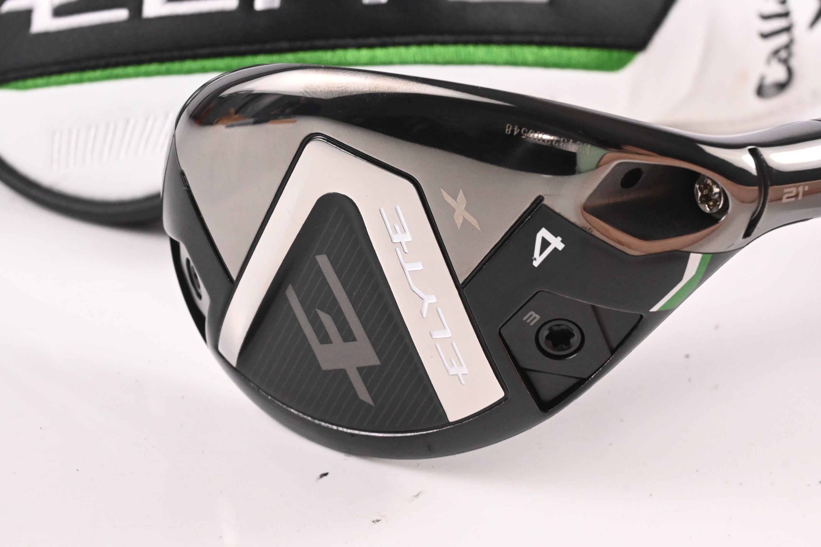 Callaway Elyte X #4 Hybrid / 21 Degree / Regular Flex Denali Charcoal 60 Shaft