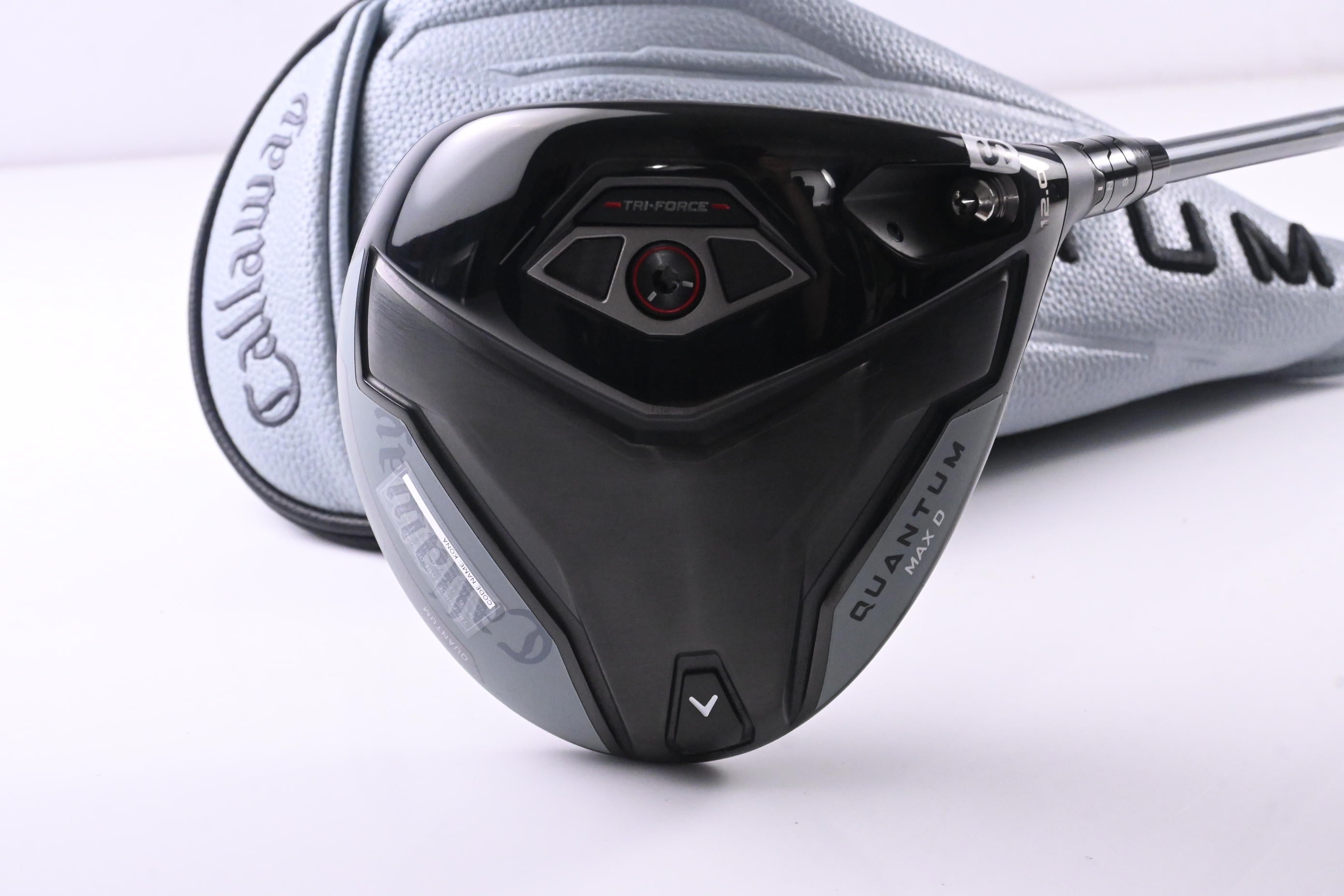 Callaway Quantum Max D Driver / 12 Degree / Stiff Flex Denali Charcoal 50 Shaft