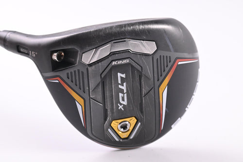 Left Hand Cobra LTDx #3 Wood / 15 Degree / Stiff Flex HZRDUS iM10 Smoke 60 Shaft
