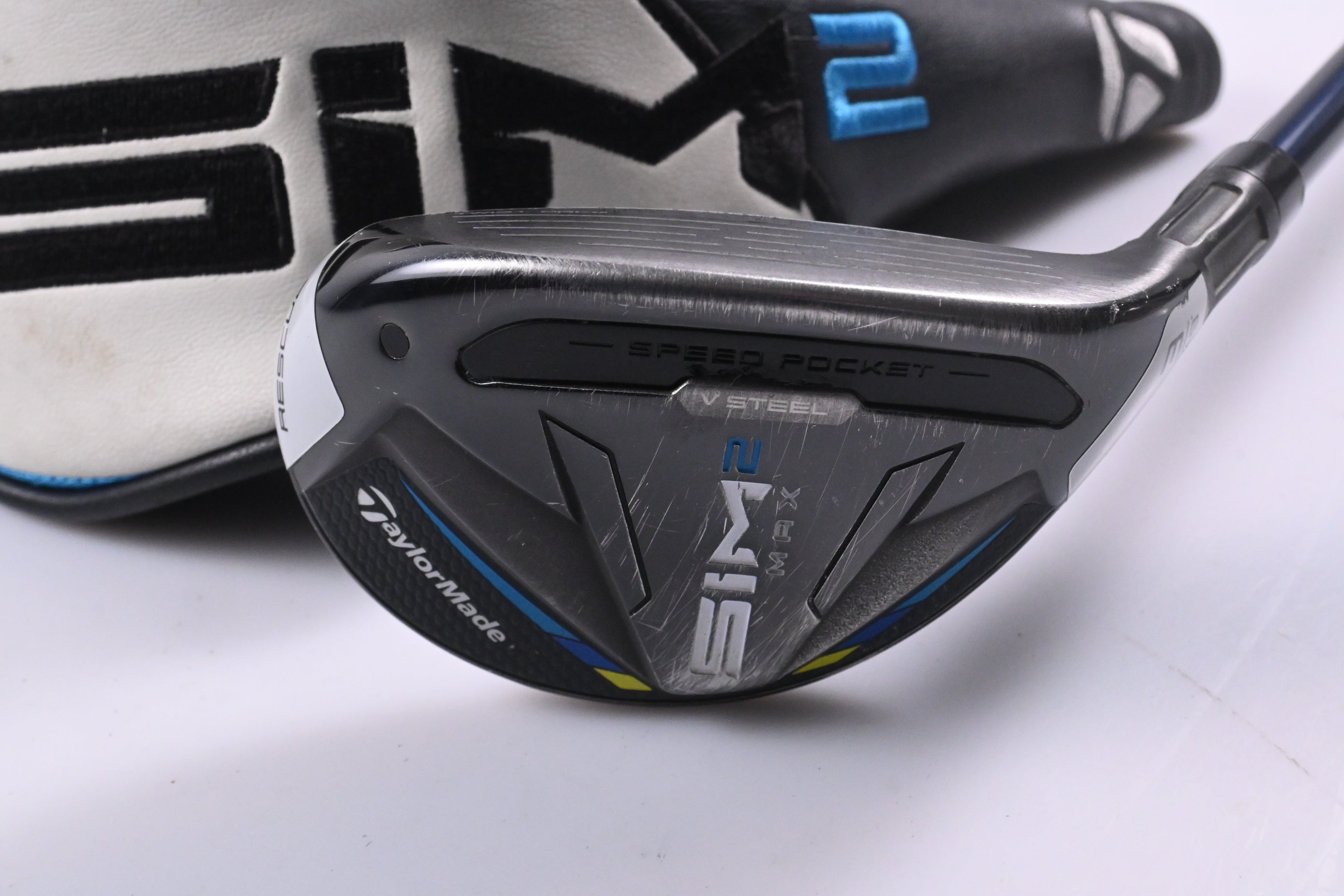 Taylormade SIM2 Max #3 Hybrid / 19 Degree / Stiff Flex Fujikura Ventus Blue 7