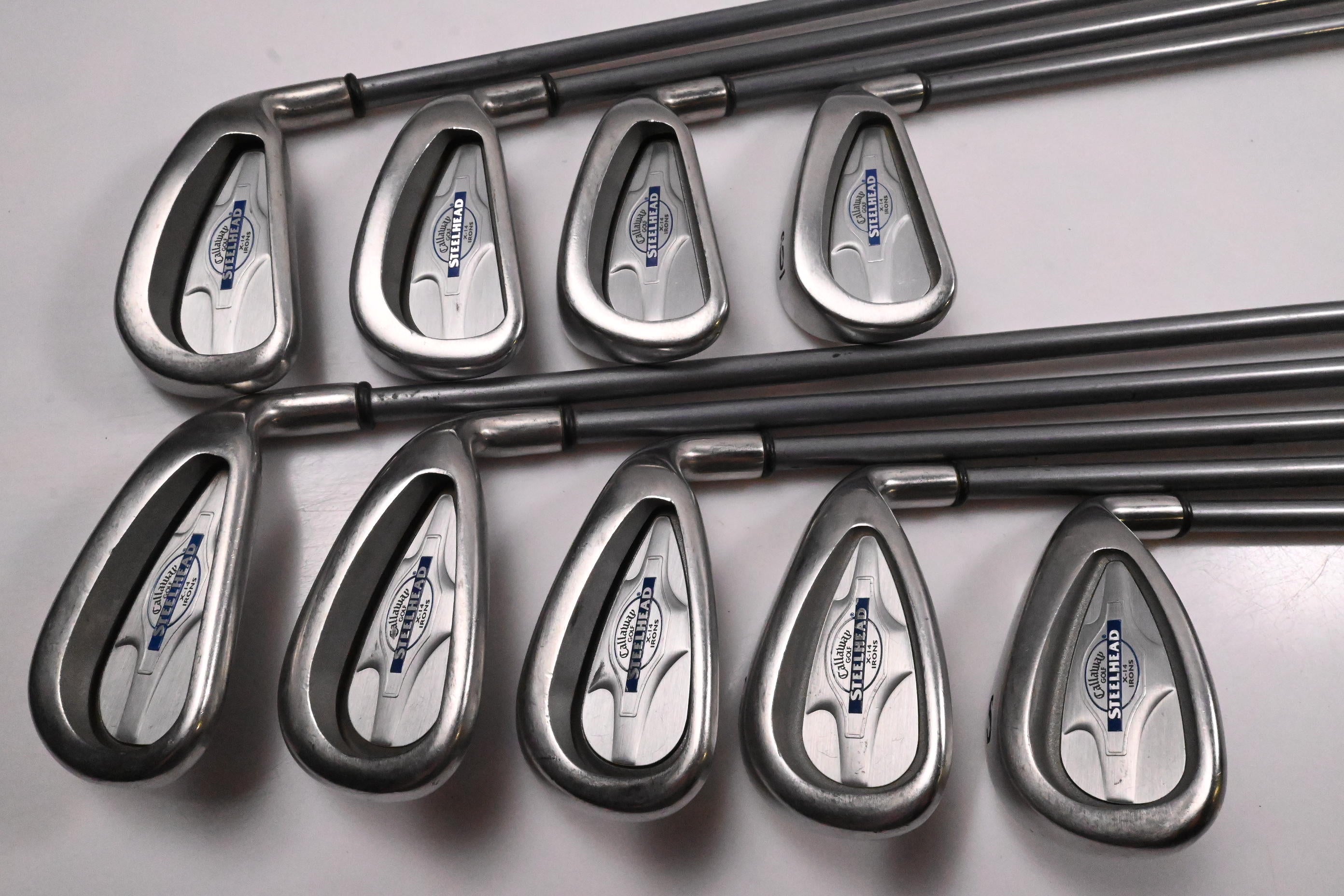Callaway X-14 Irons / 3-PW+SW / Regular Flex Callaway Steelhead X-14 Shafts