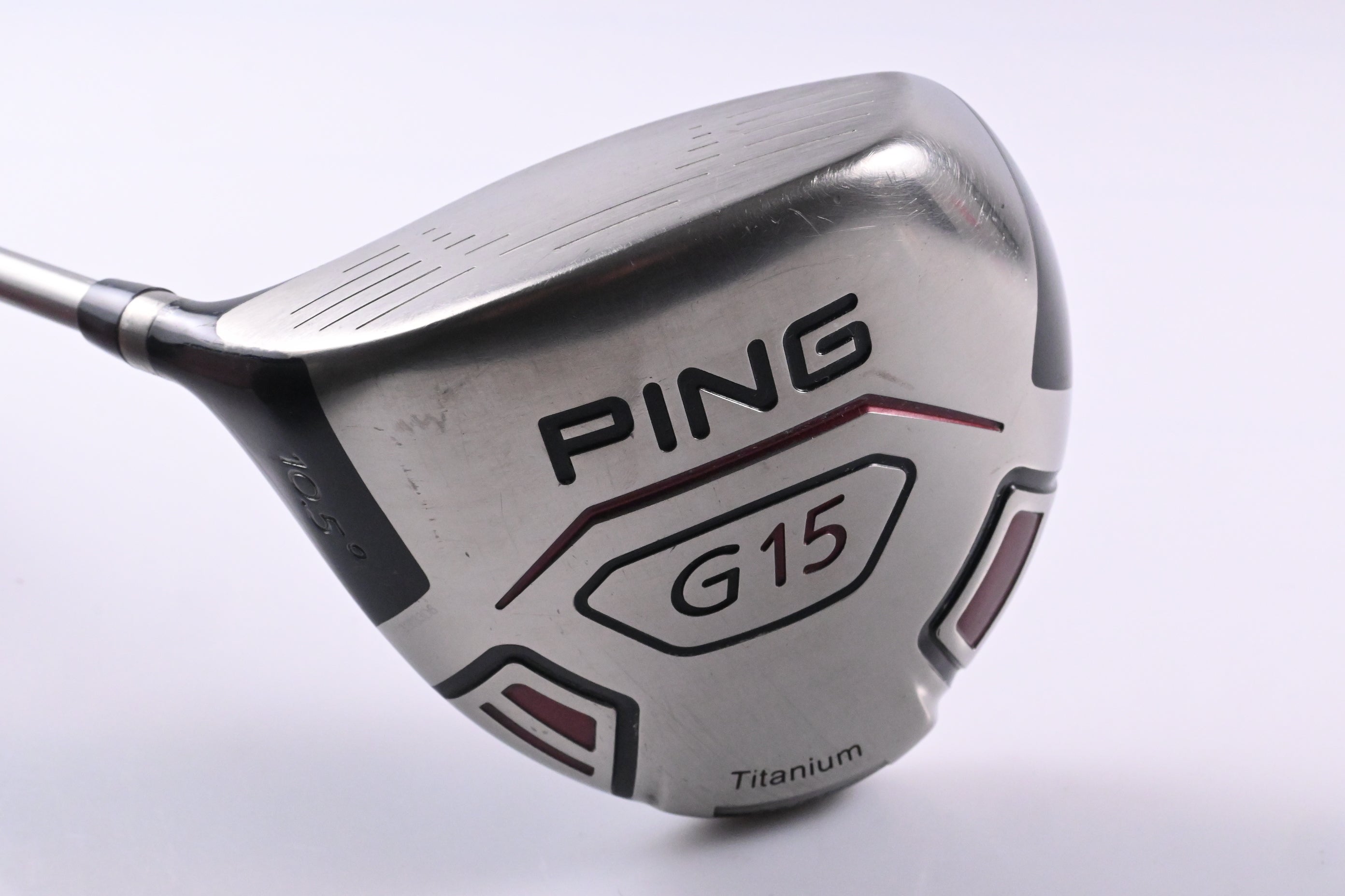 Left Hand Ping G15 Driver / 10.5 Degree / Stiff Flex Ping TFC 700 Shaft