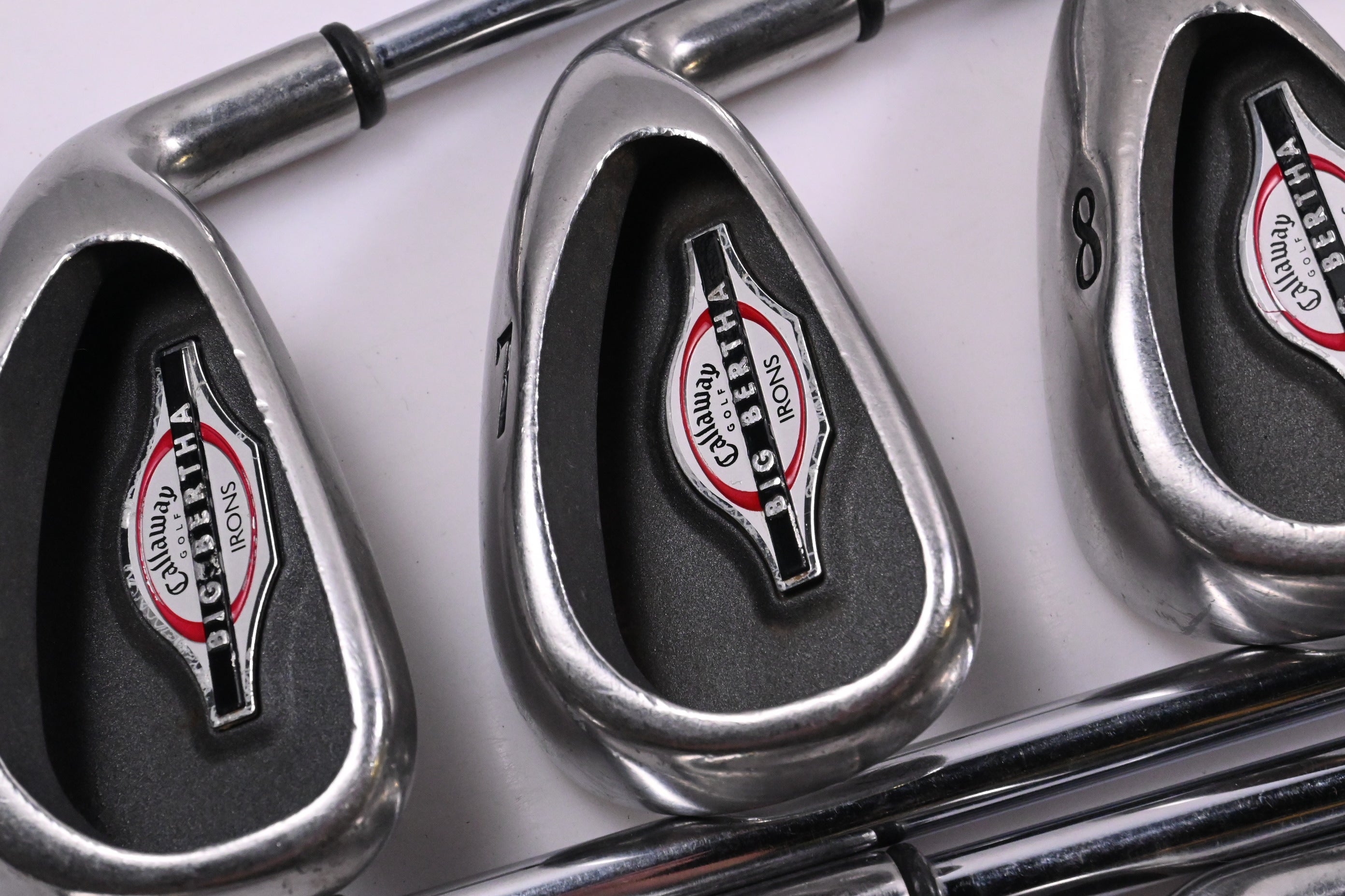Callaway Big Bertha 2002 Irons / 6-PW+GW+SW / UniFlex Callaway Shafts