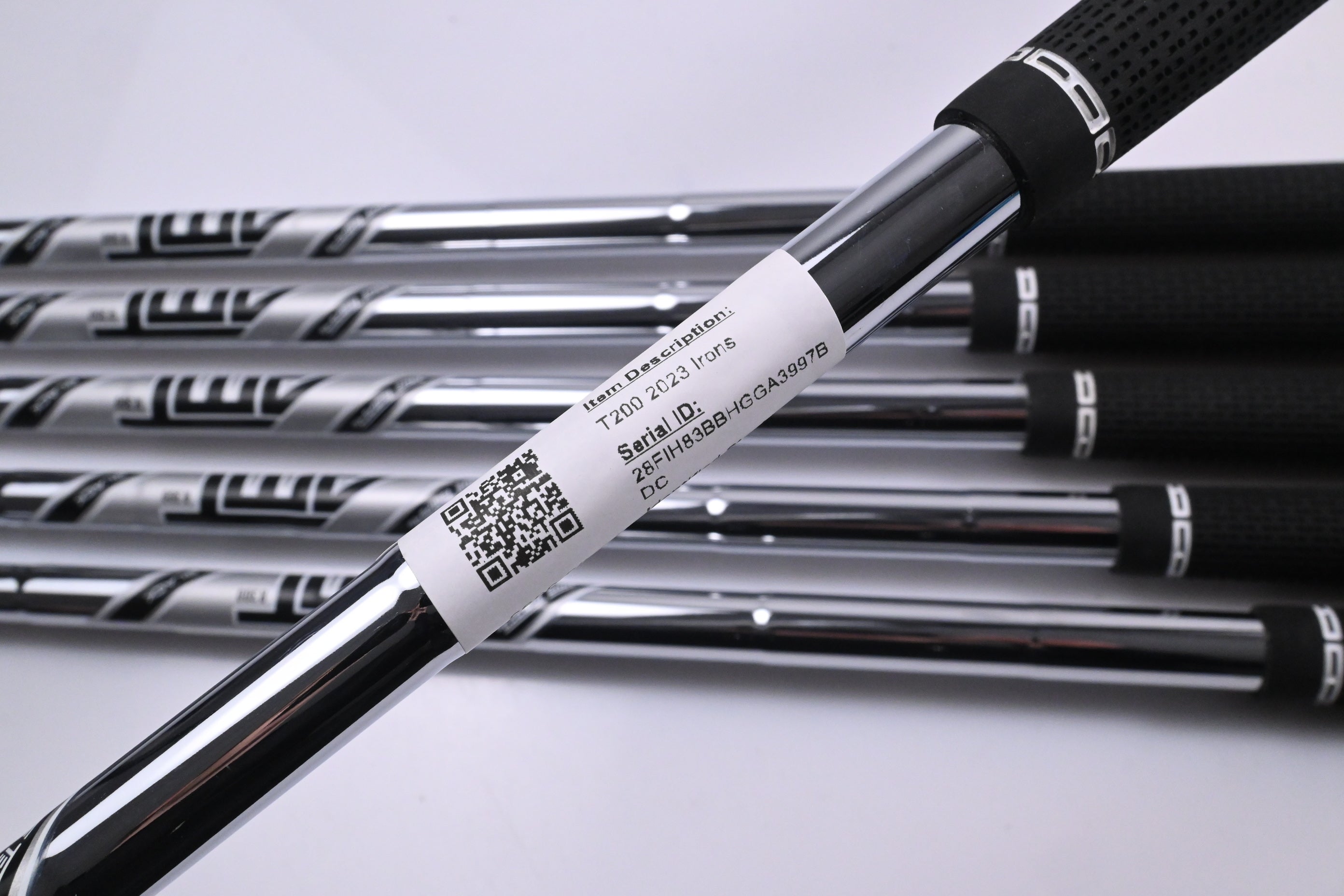 Titleist T200 2023 Irons / 5-PW / Regular Flex AMT Black R300 Shafts