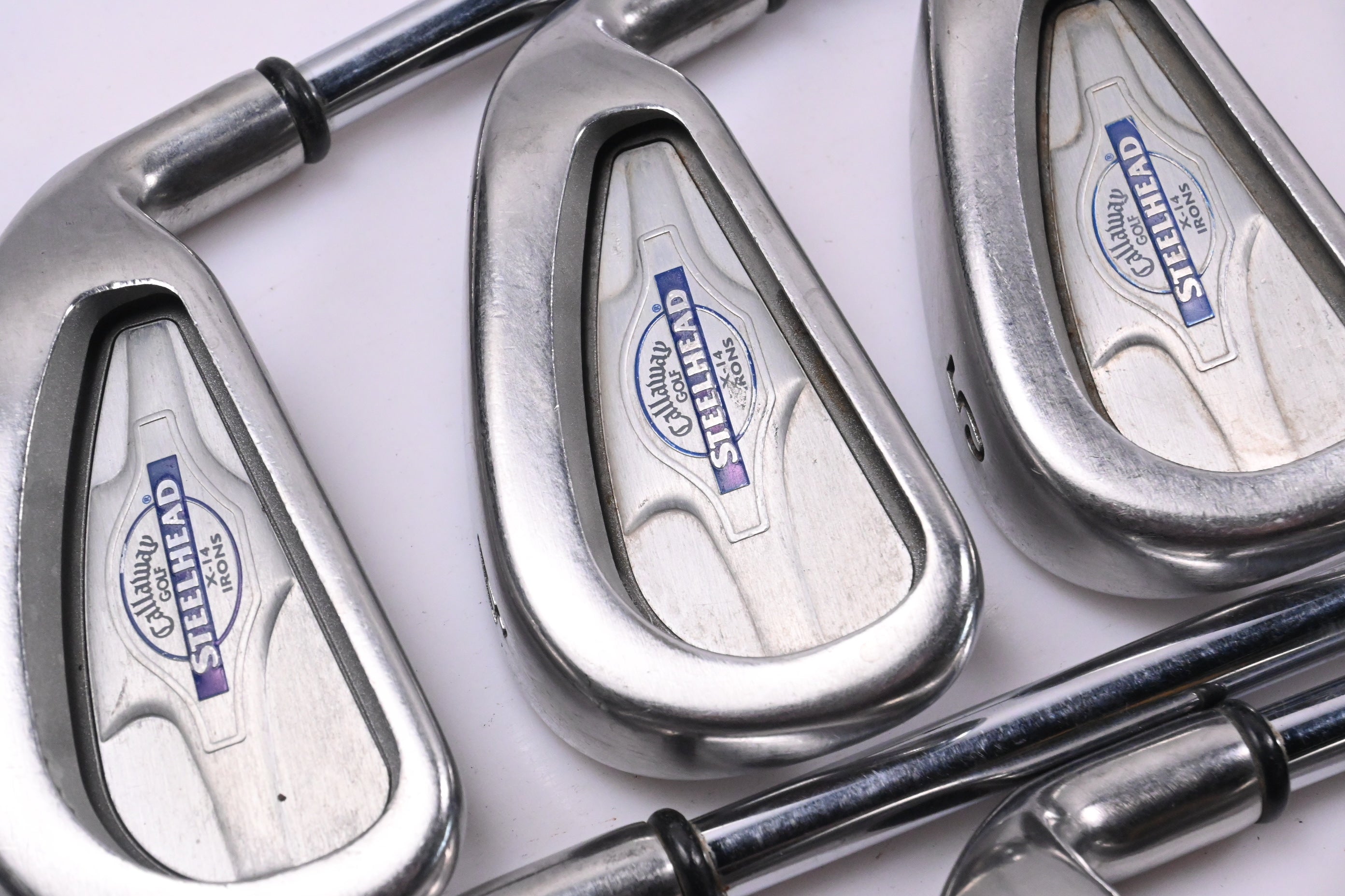 Callaway X-14 Irons / 3-9i+SW / Regular Flex Callaway Steelhead Shafts