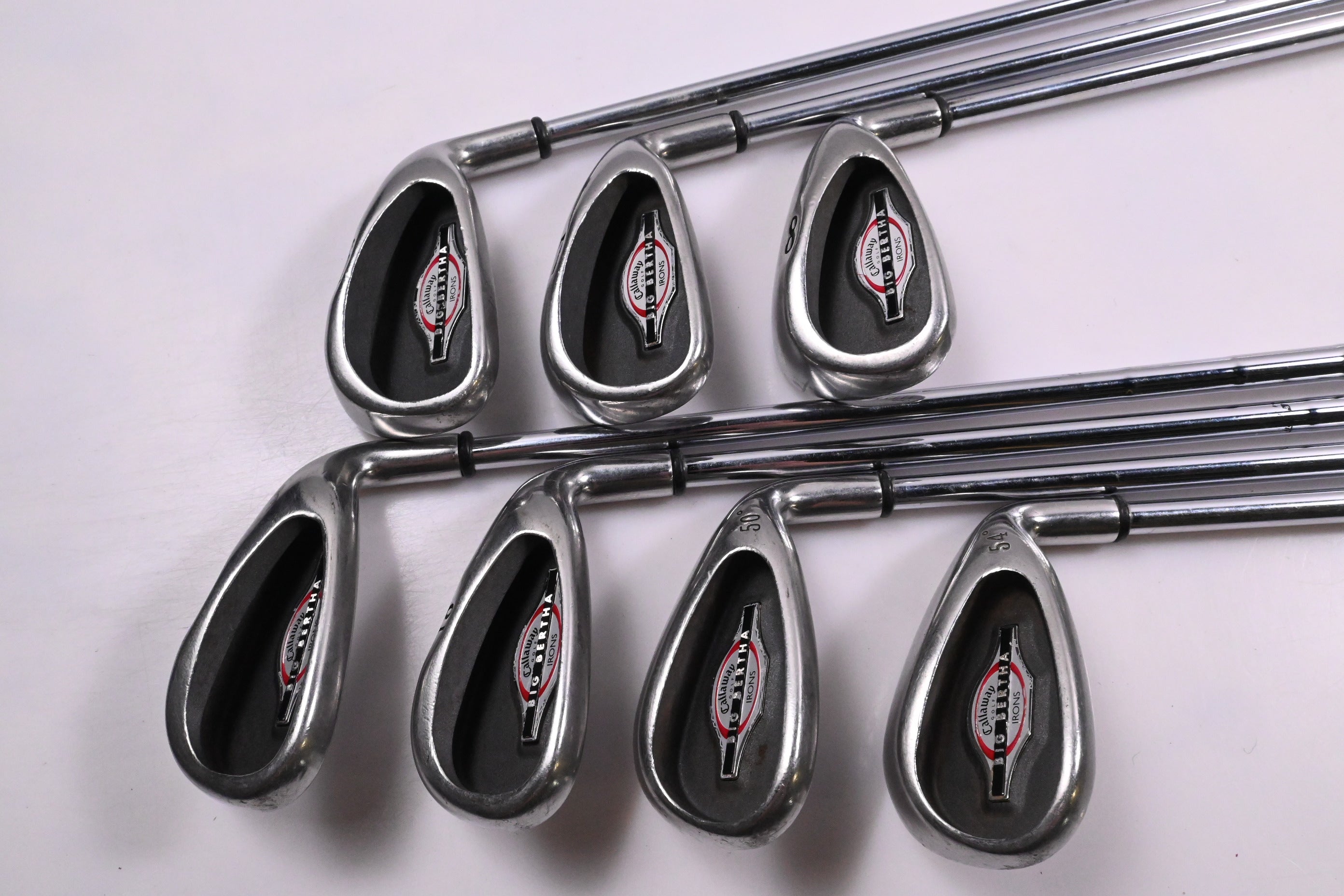 Callaway Big Bertha 2002 Irons / 6-PW+GW+SW / UniFlex Callaway Shafts