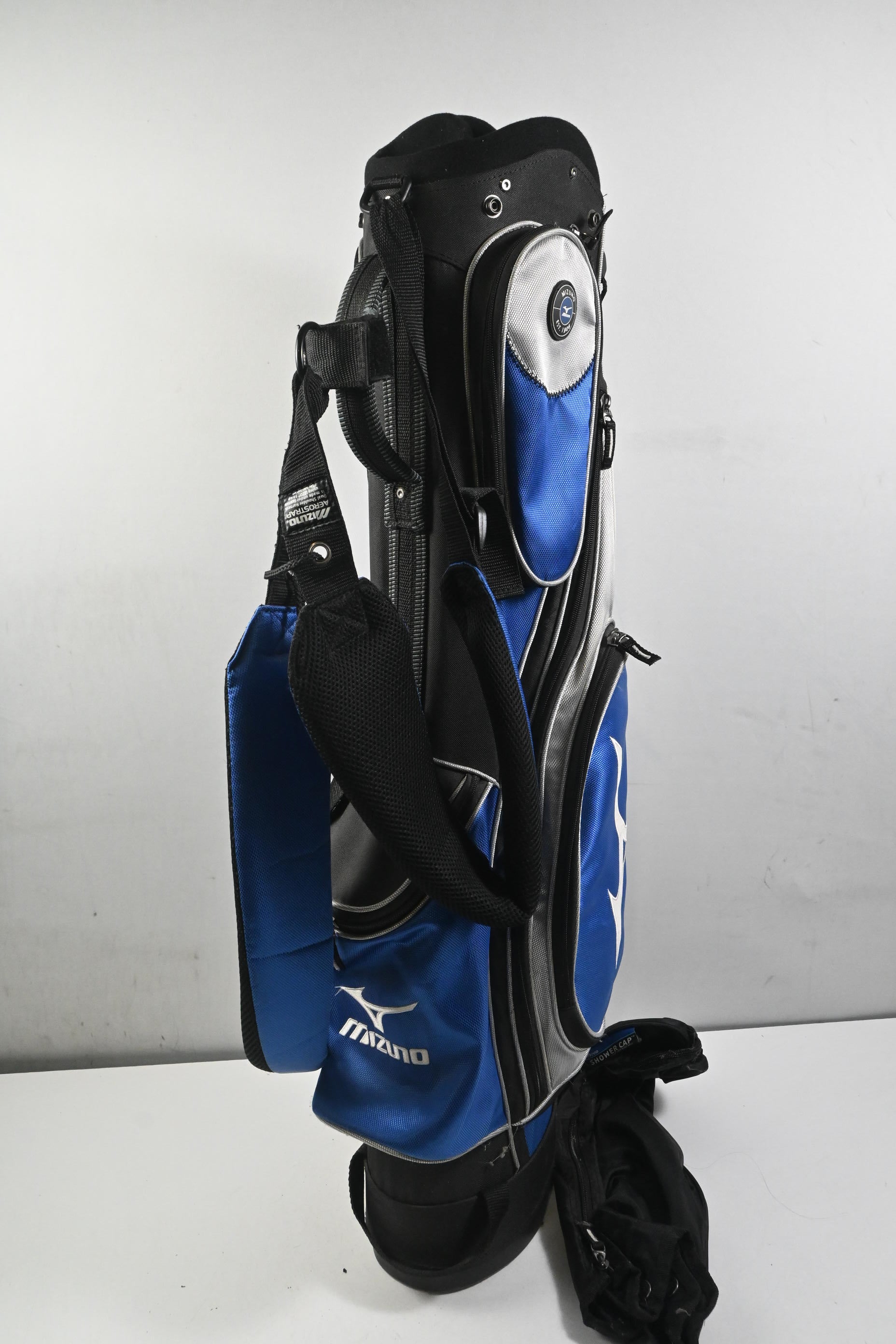 Mizuno Pencil Bag / 5-Way Divider / Blue & Black