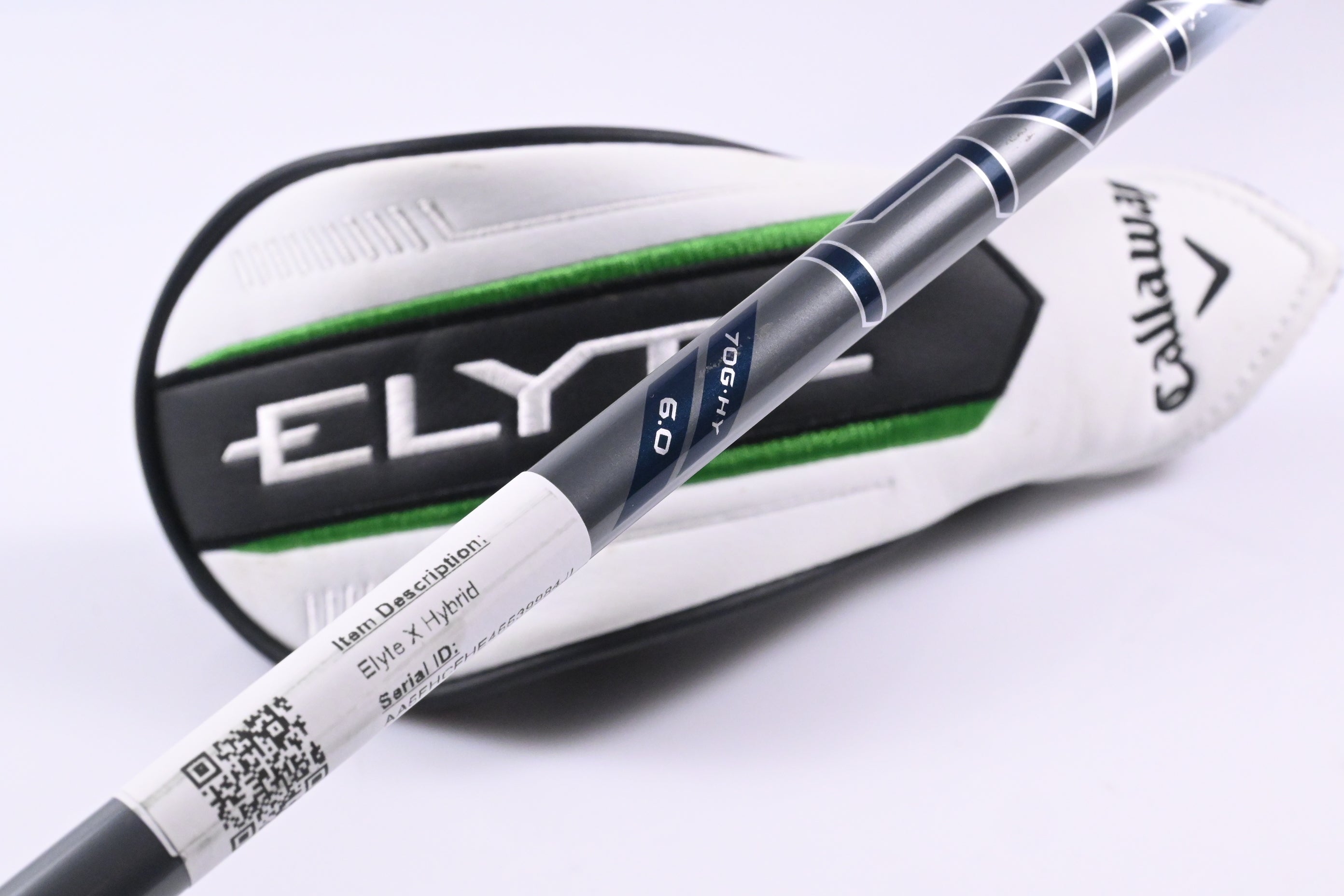 Callaway Elyte X #4 Hybrid / 21 Degree / Stiff Flex Denali Charcoal 70 Shaft
