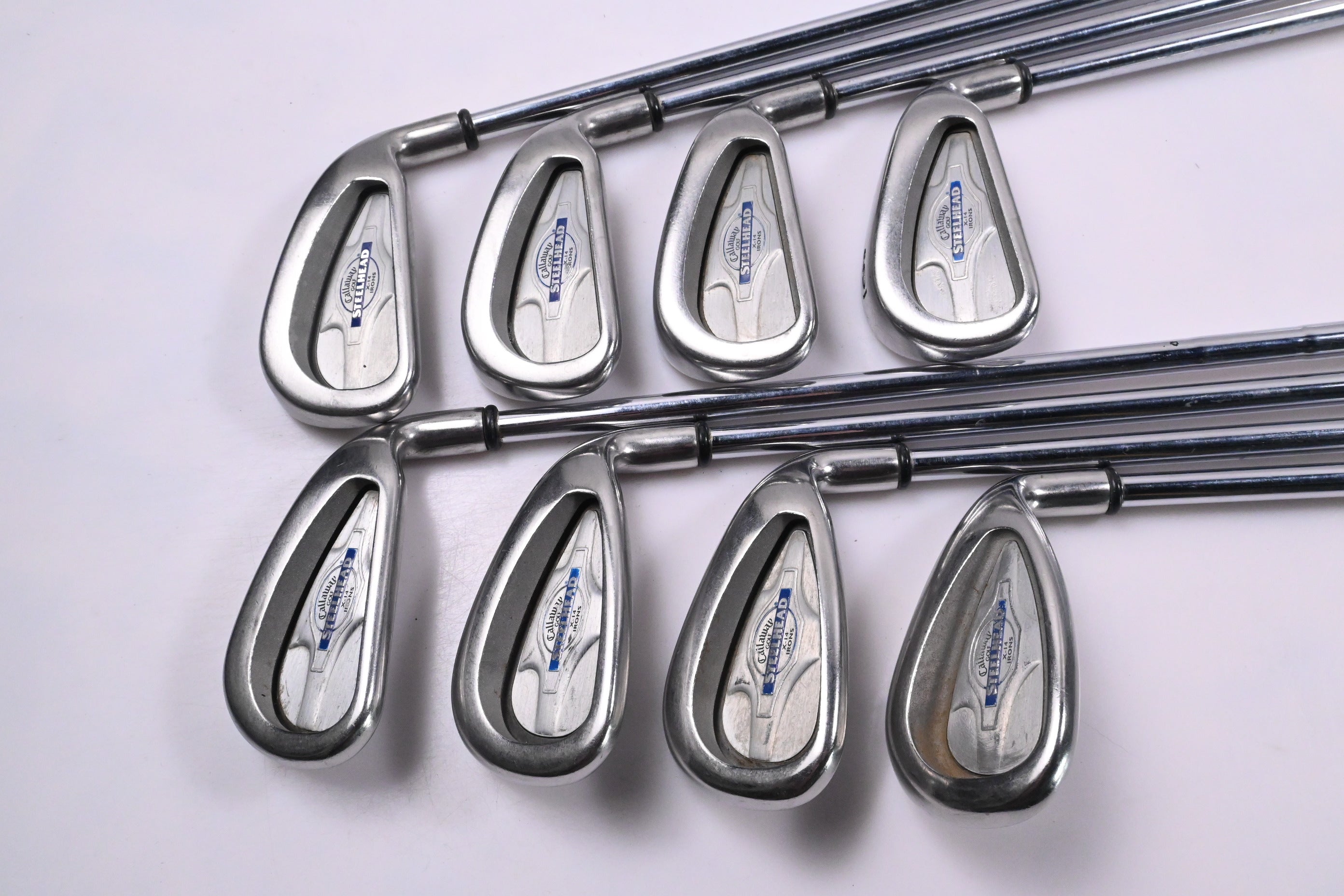 Callaway X-14 Irons / 3-9i+SW / Regular Flex Callaway Steelhead Shafts
