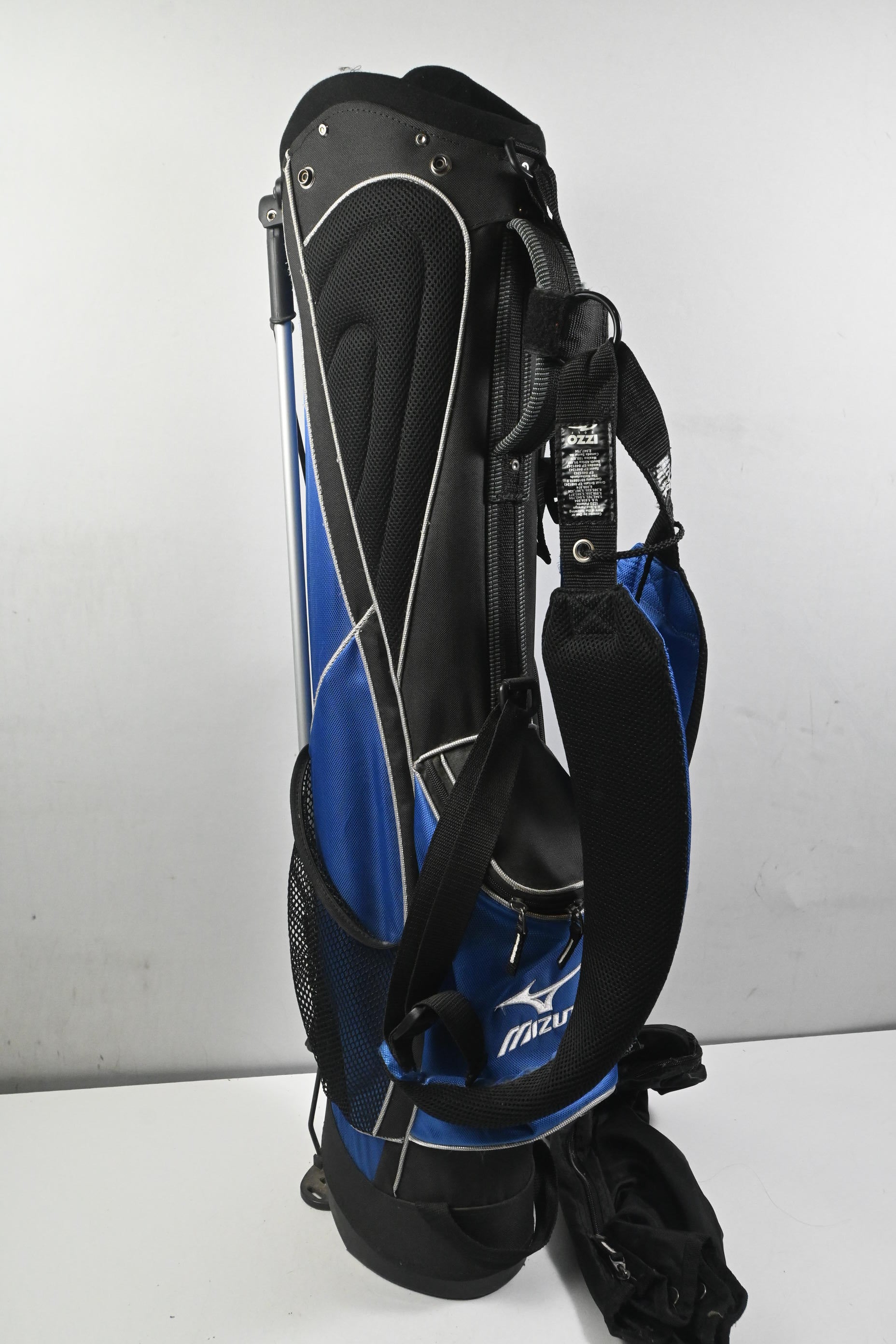 Mizuno Pencil Bag / 5-Way Divider / Blue & Black